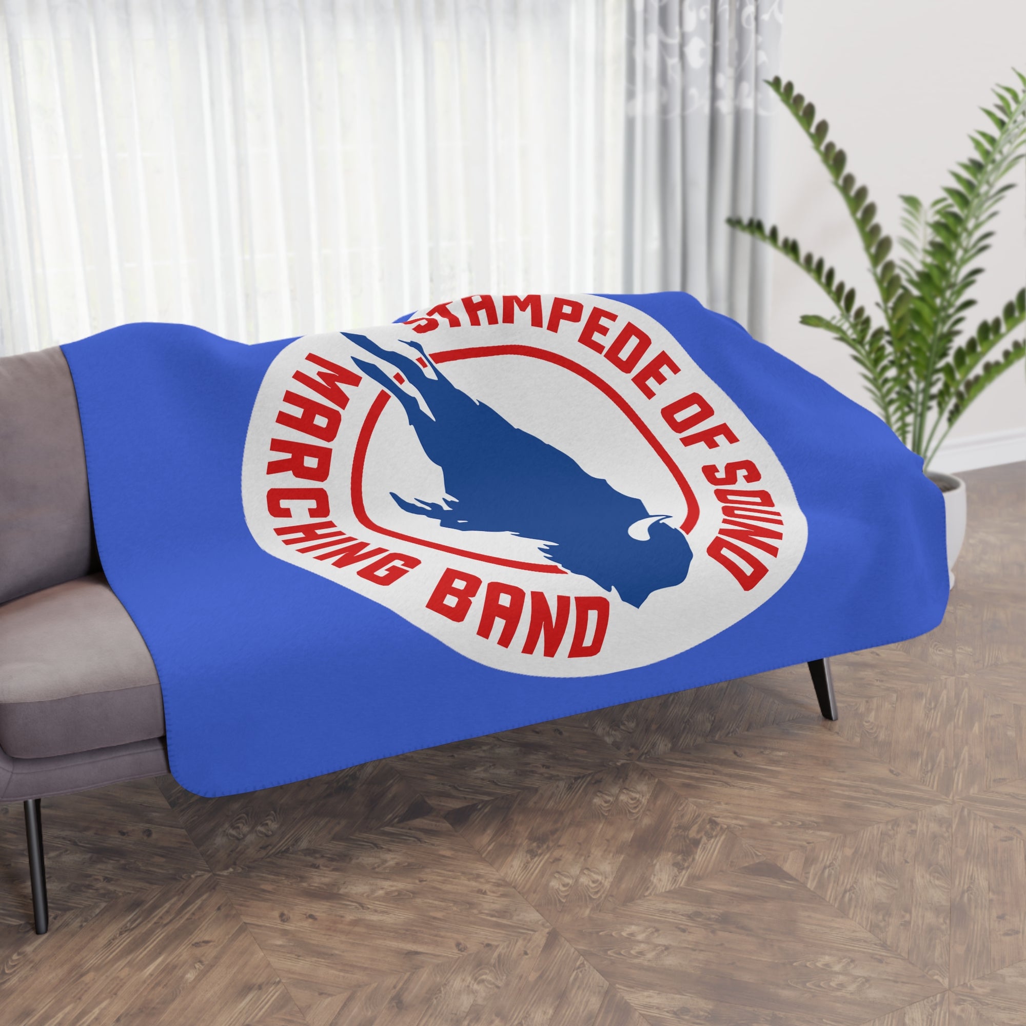 Stampede of Sound Sherpa Blanket