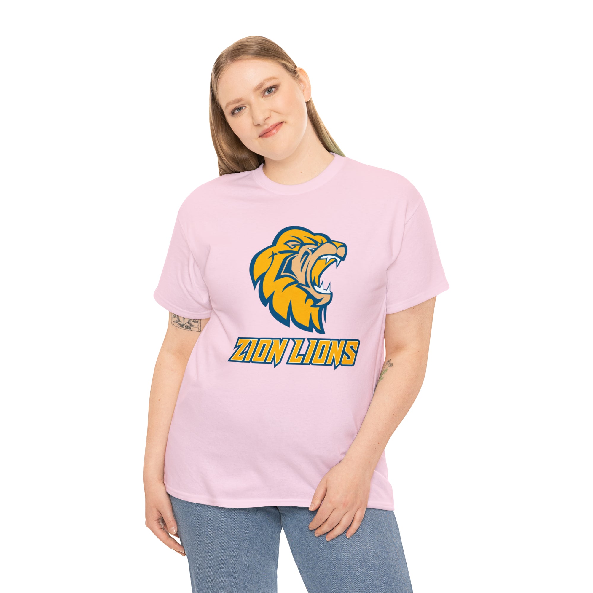 Zion Lions Unisex Heavy Cotton Tee