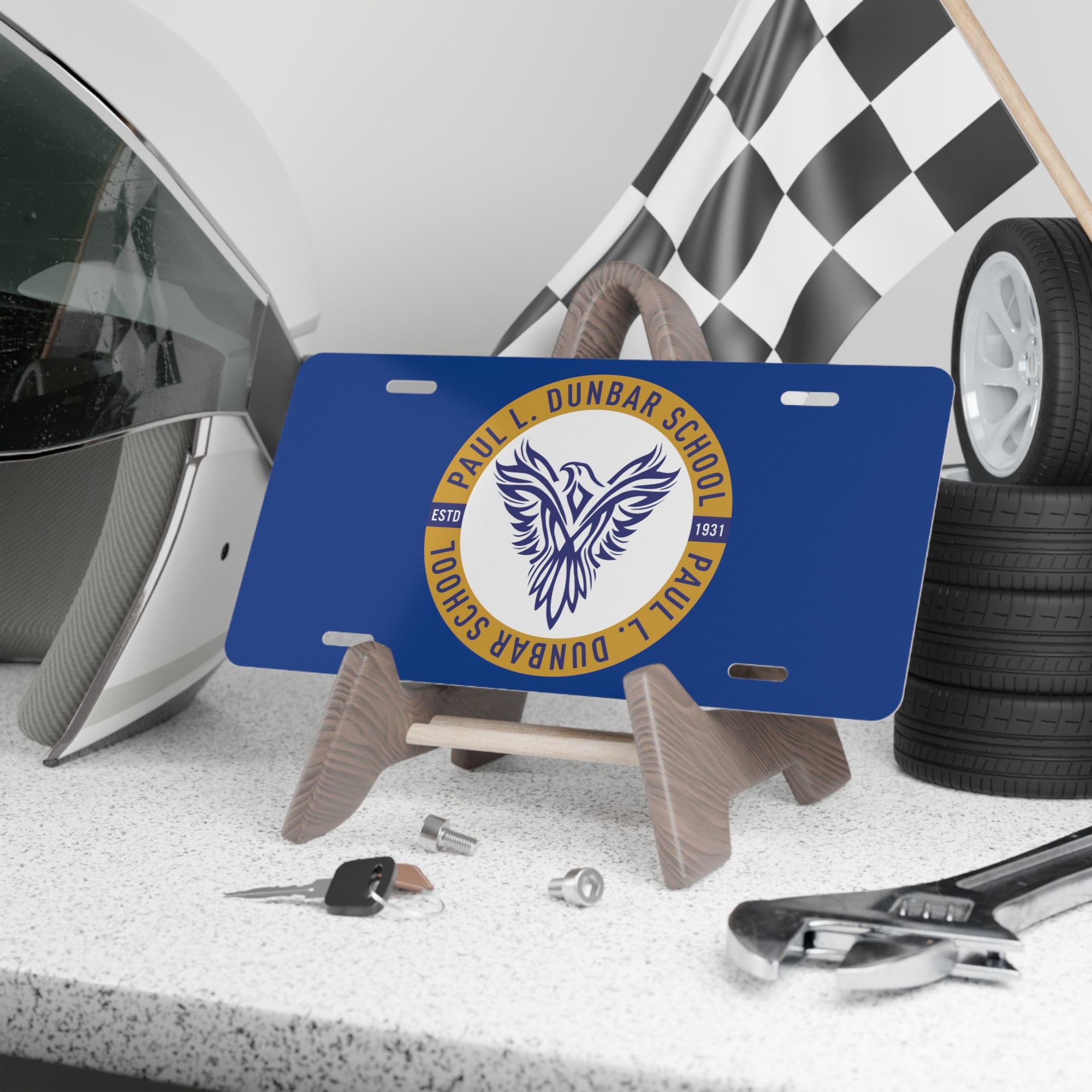 Paul L Dunbar School Vanity Plate