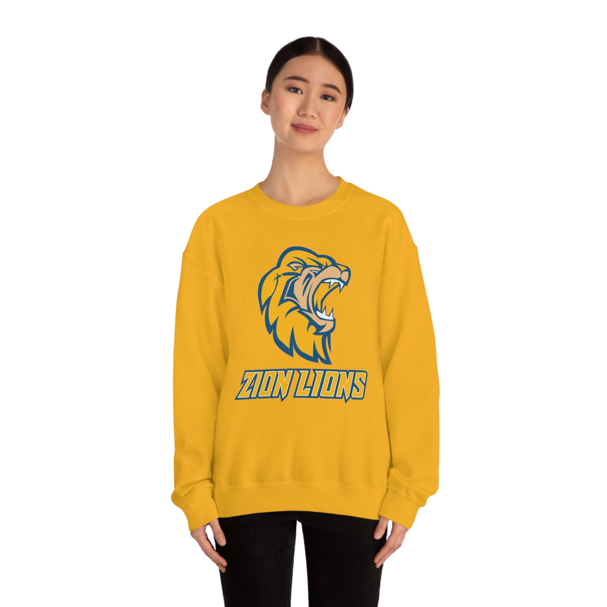Zion Lions Crewneck Sweatshirts
