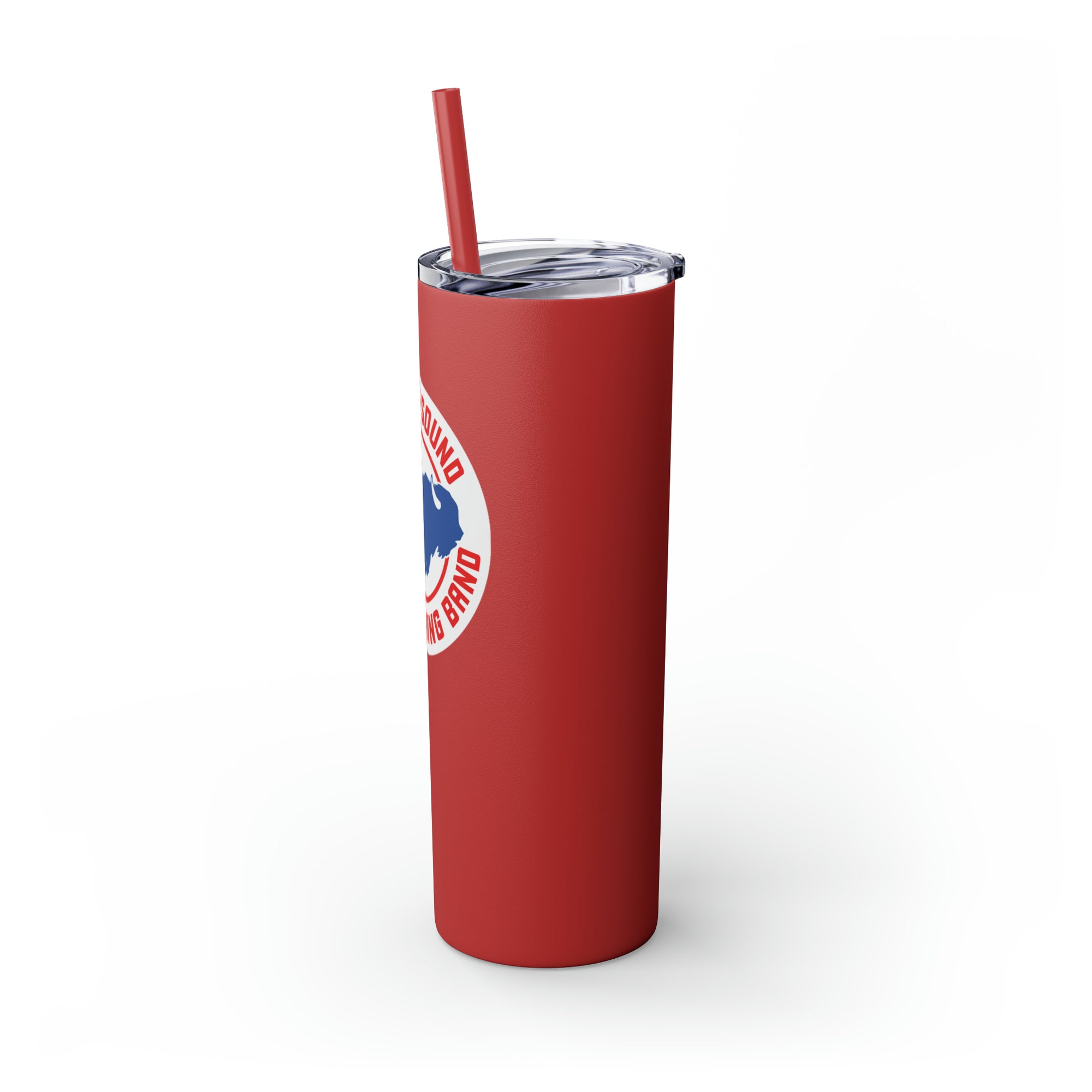 Stampede of Sound Skinny Tumbler with Straw, 20oz