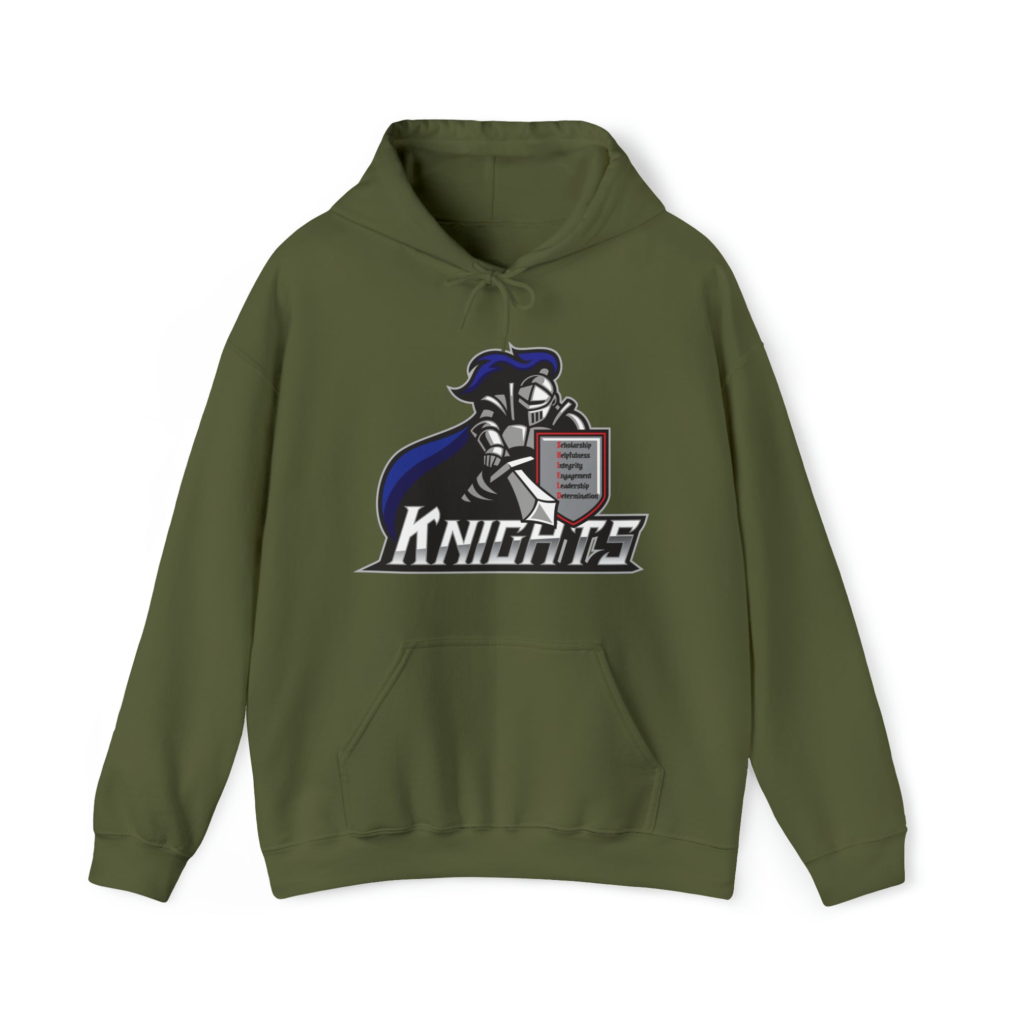 North Pole Middle School Unisex Heavy Blend™ Hooded Sweatshirt