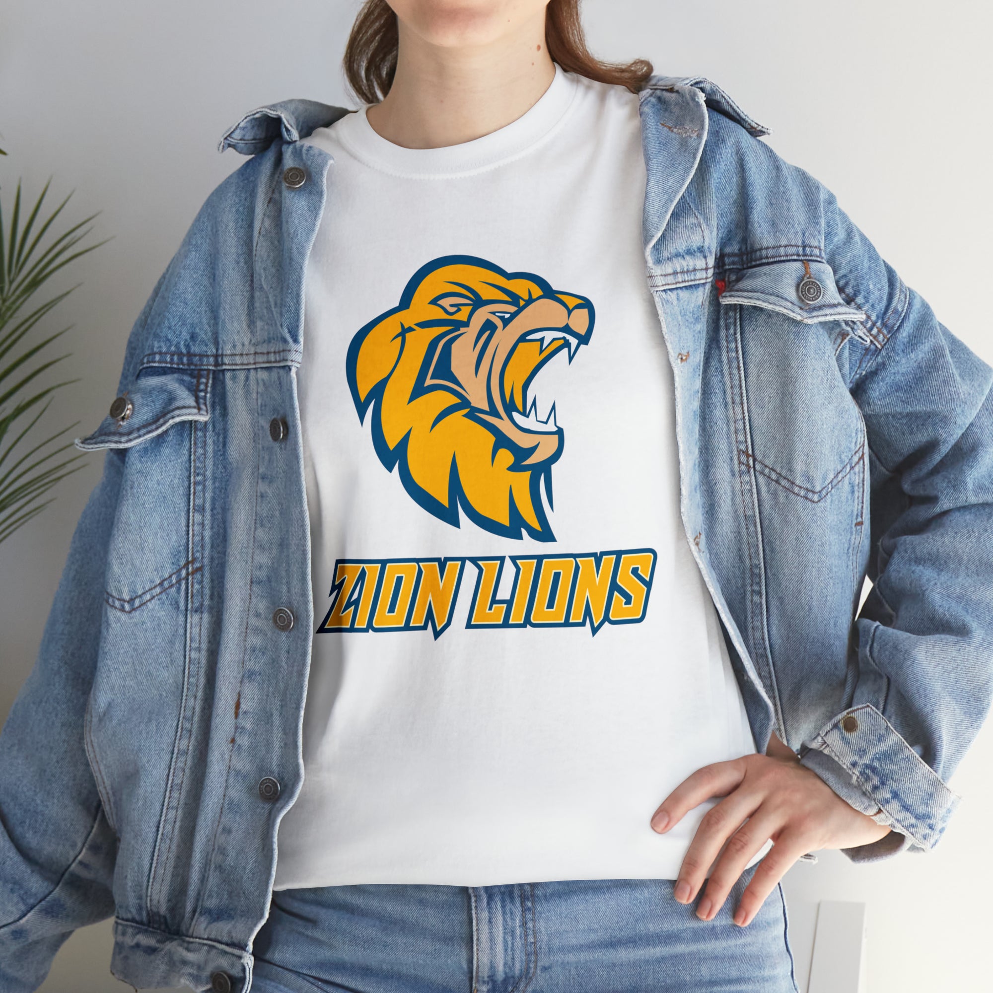 Zion Lions Unisex Heavy Cotton Tee