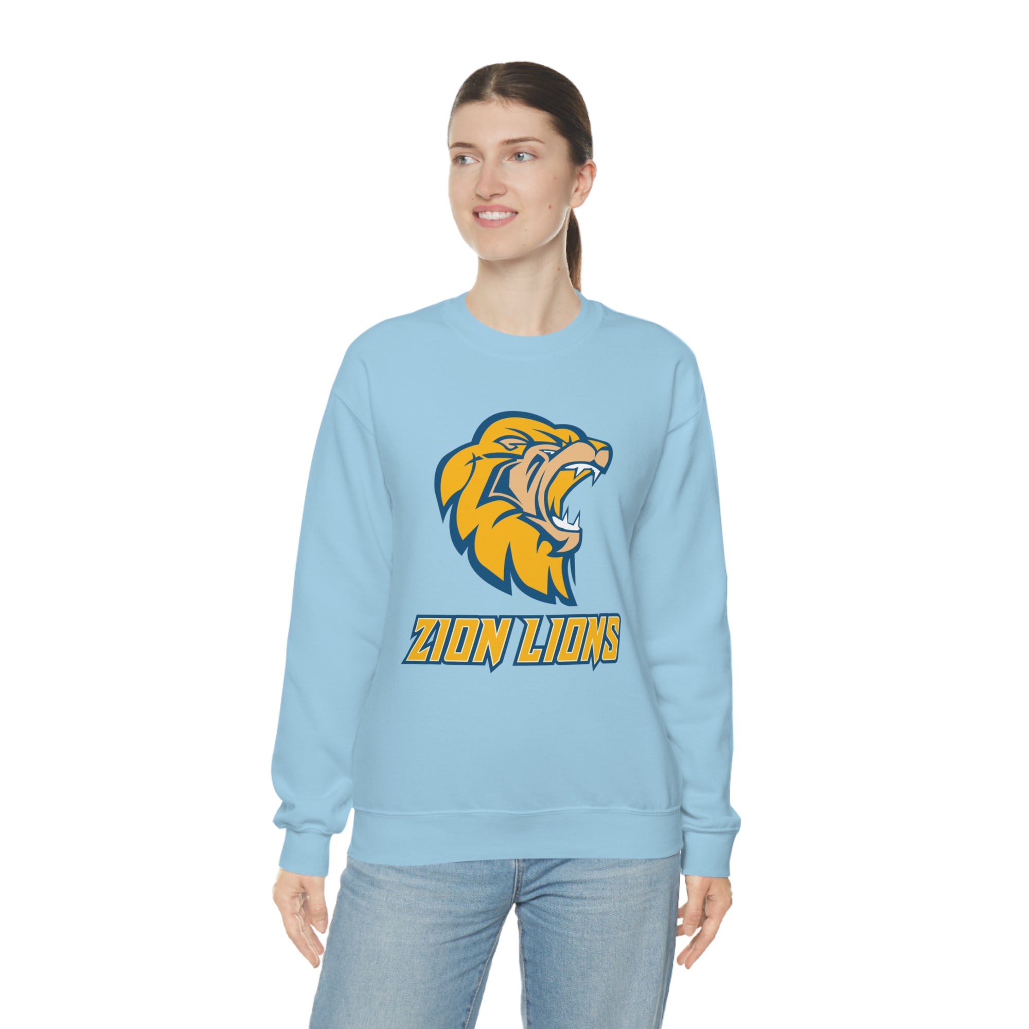 Zion Lions Crewneck Sweatshirts