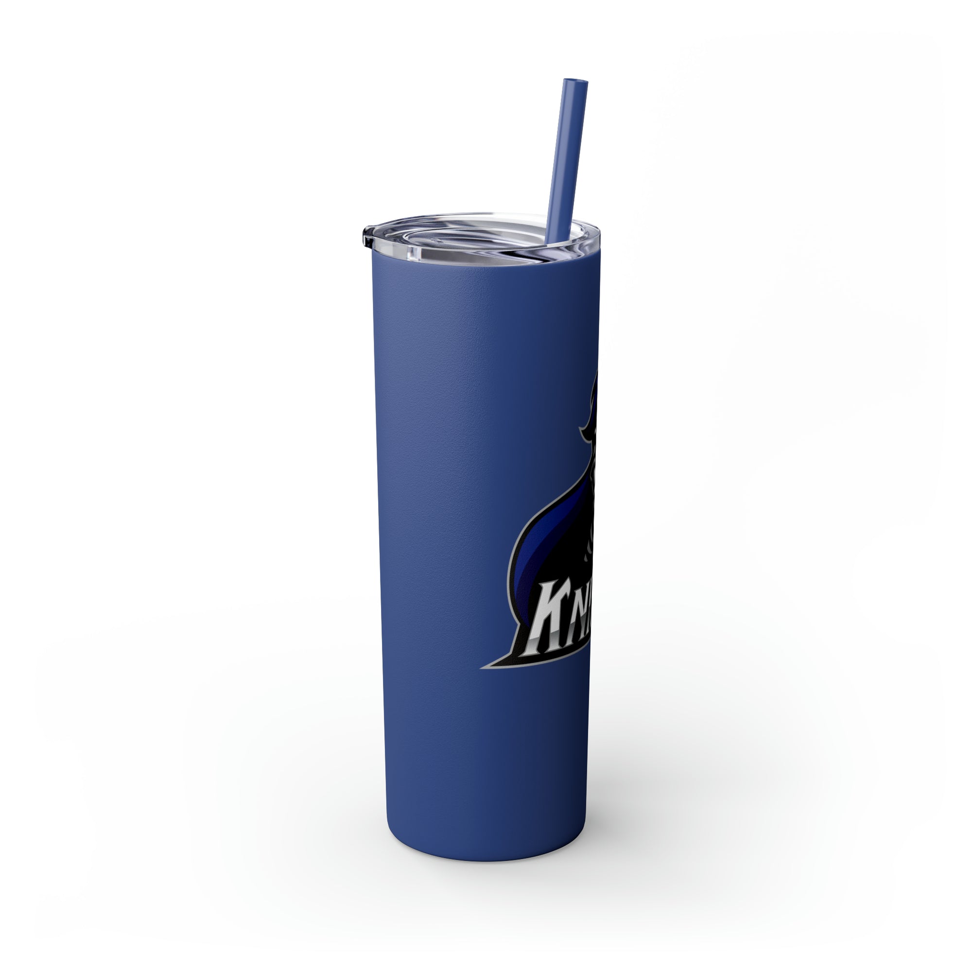 North Pole Middle School Skinny Tumbler with Straw, 20oz