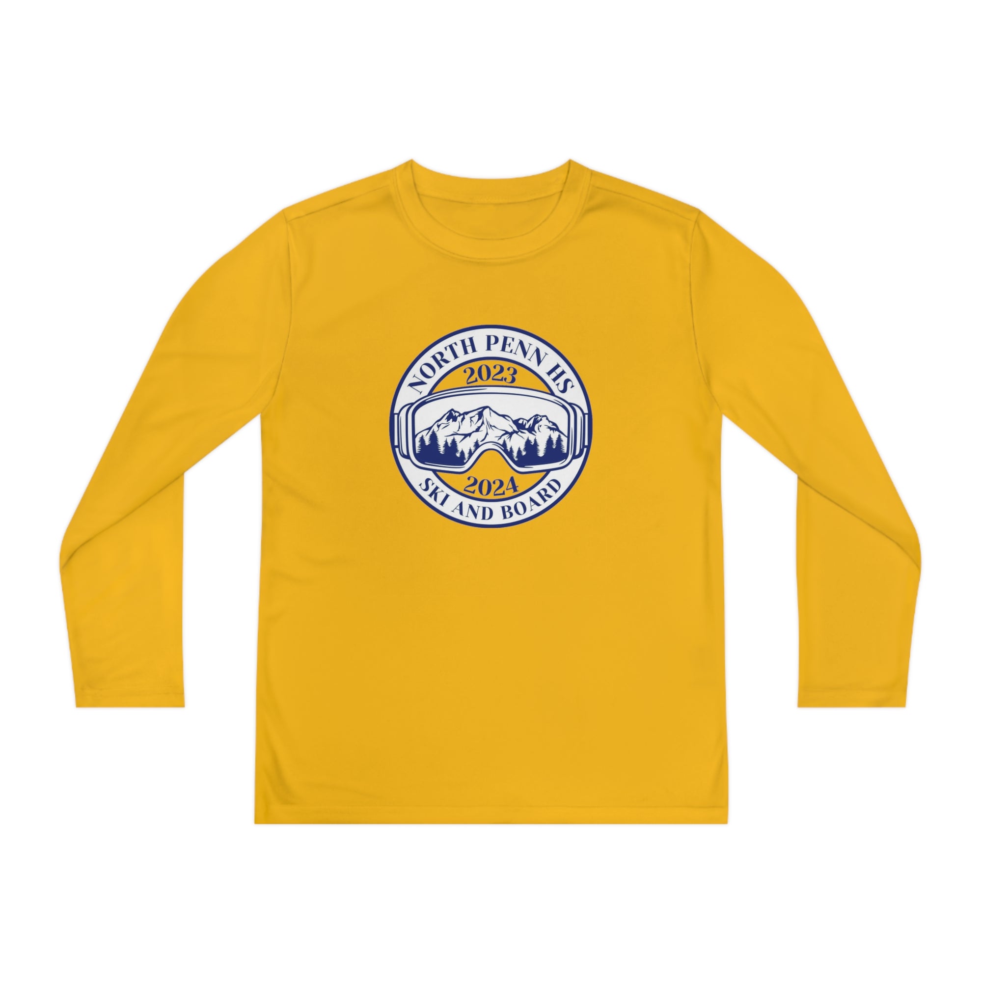North Penn HS Ski &amp; Board youth Logo Long Sleeve Competitor Youth Tee