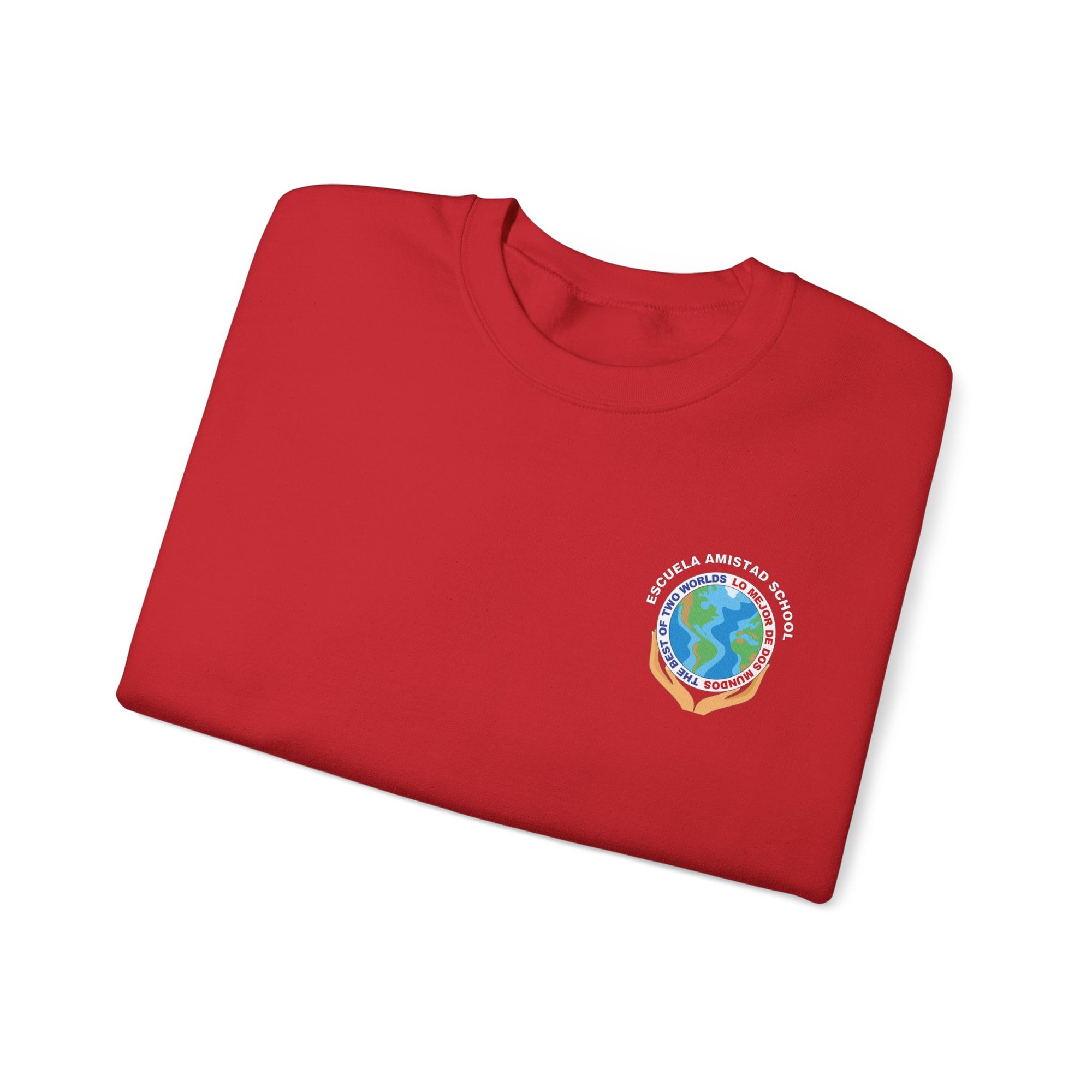 Escuela Amistad School Crewneck Sweatshirts