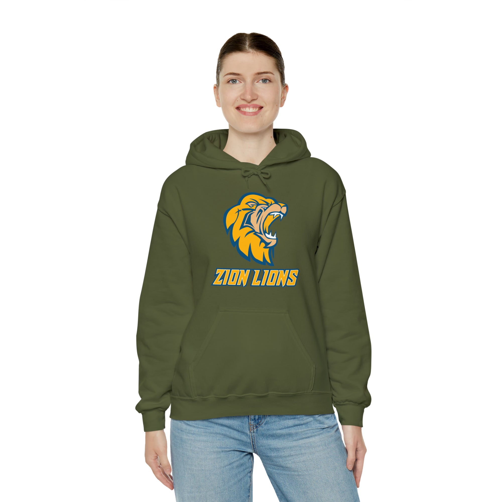 Zion Lions Unisex Heavy Blend™ Hooded Sweatshirt