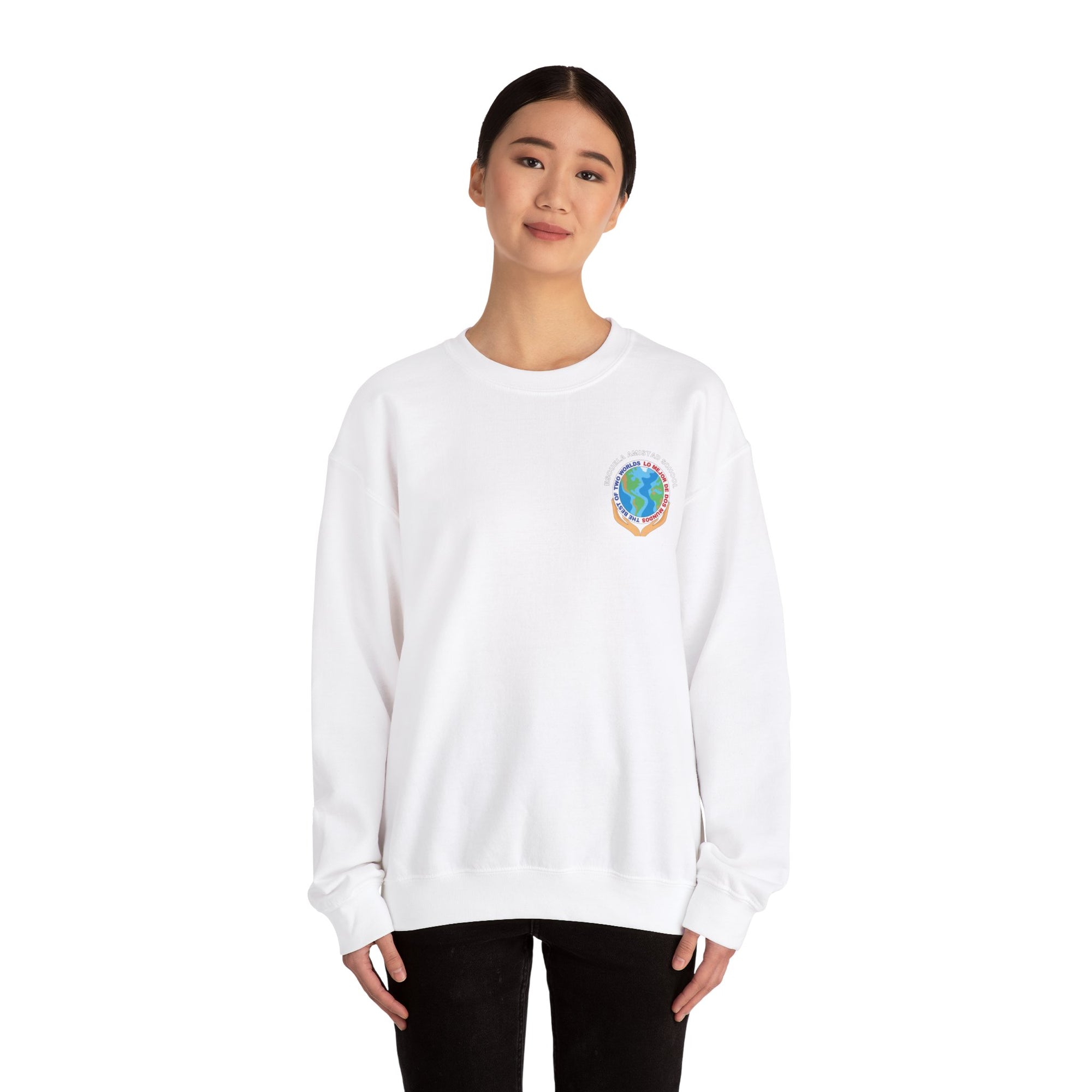 Escuela Amistad School Crewneck Sweatshirts