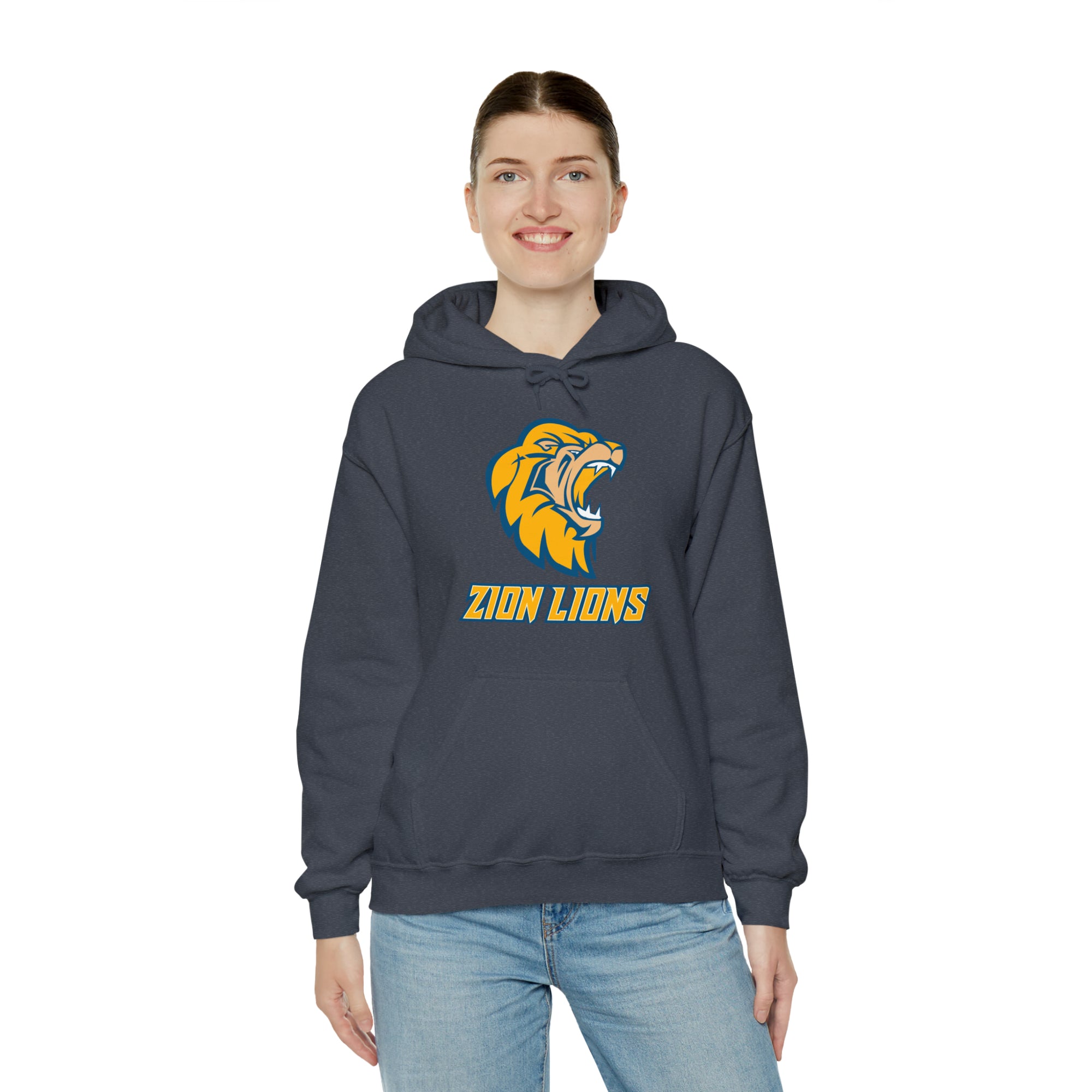 Zion Lions Unisex Heavy Blend™ Hooded Sweatshirt