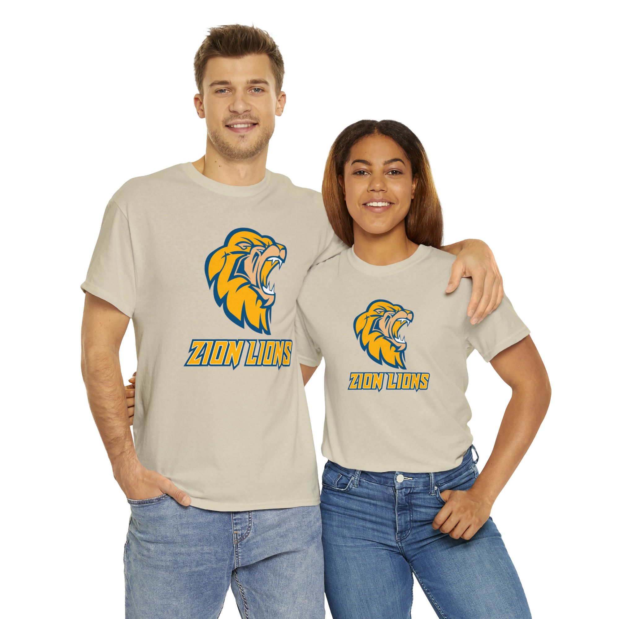 Zion Lions Unisex Heavy Cotton Tee