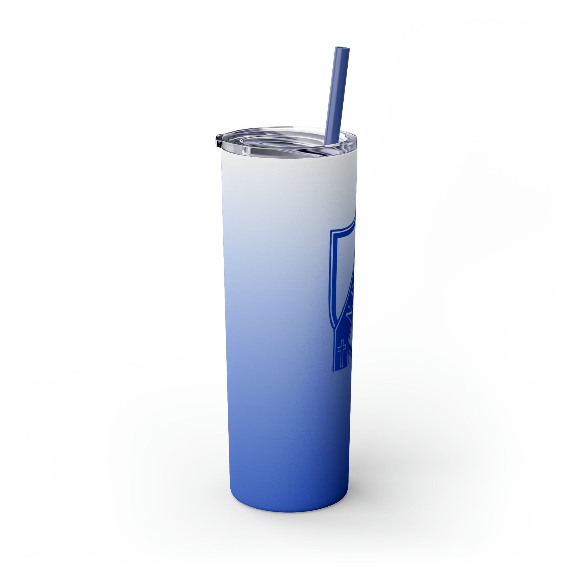 NDICE Skinny Tumbler with Straw, 20oz