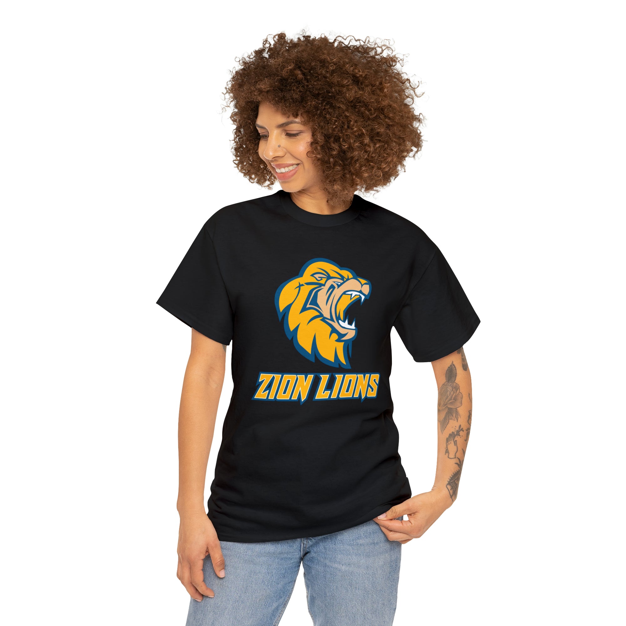 Zion Lions Unisex Heavy Cotton Tee