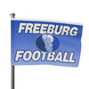 Freeburg Football Flag with Circle