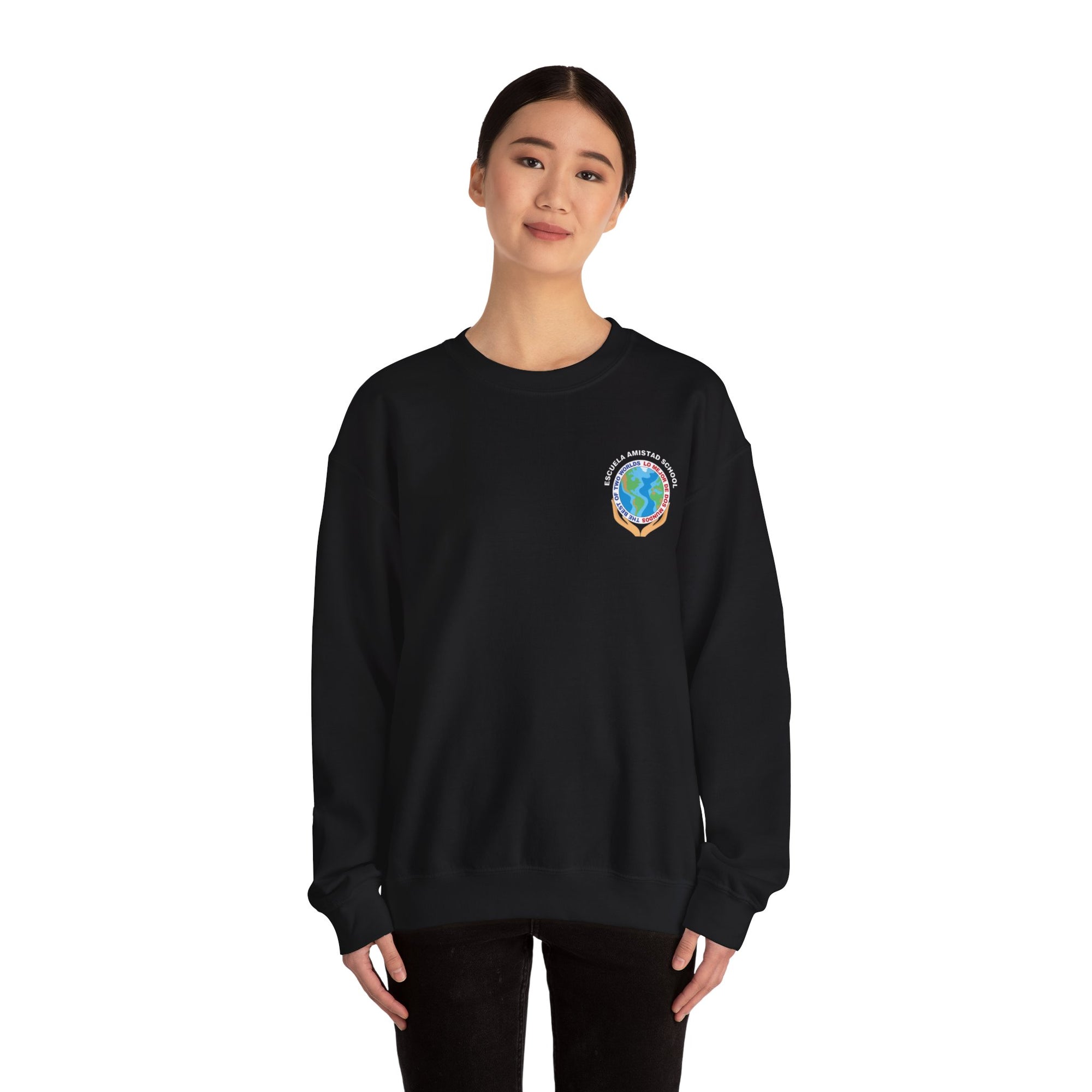 Escuela Amistad School Crewneck Sweatshirts