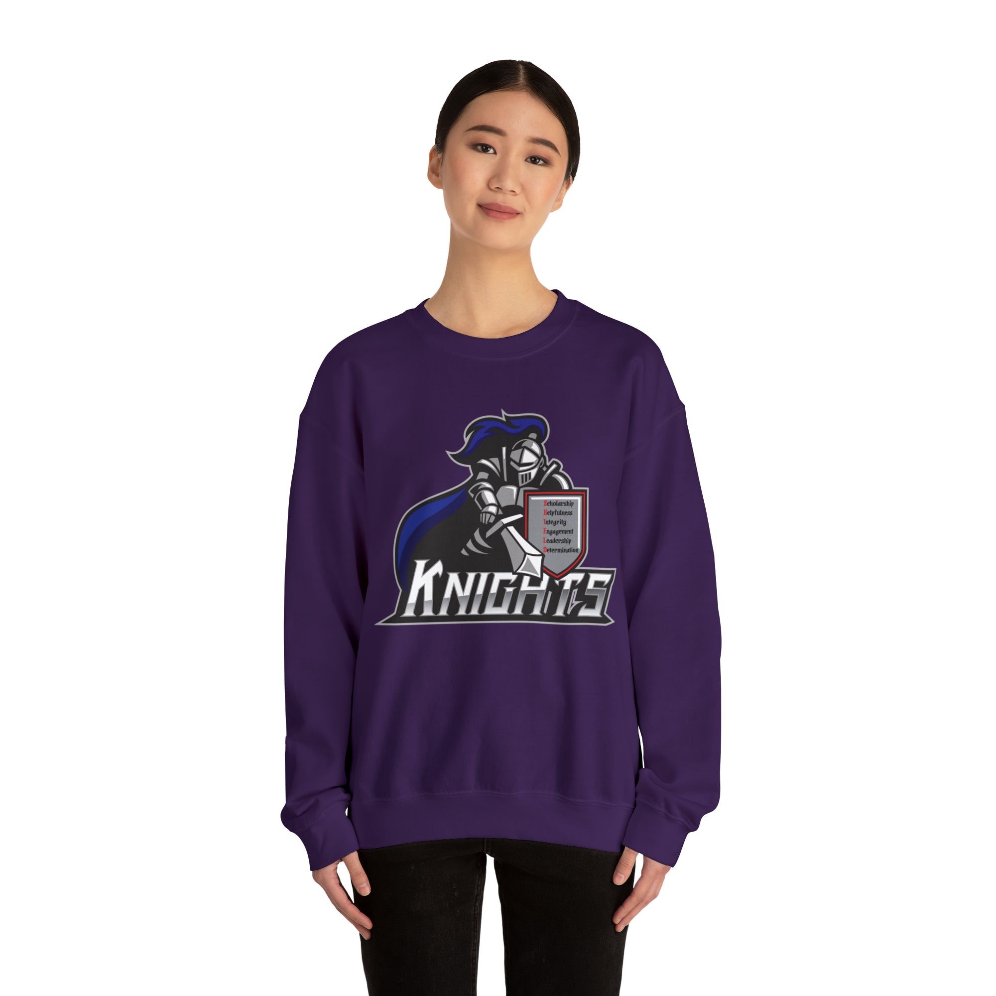 North Pole Middle School Crewneck Sweatshirts