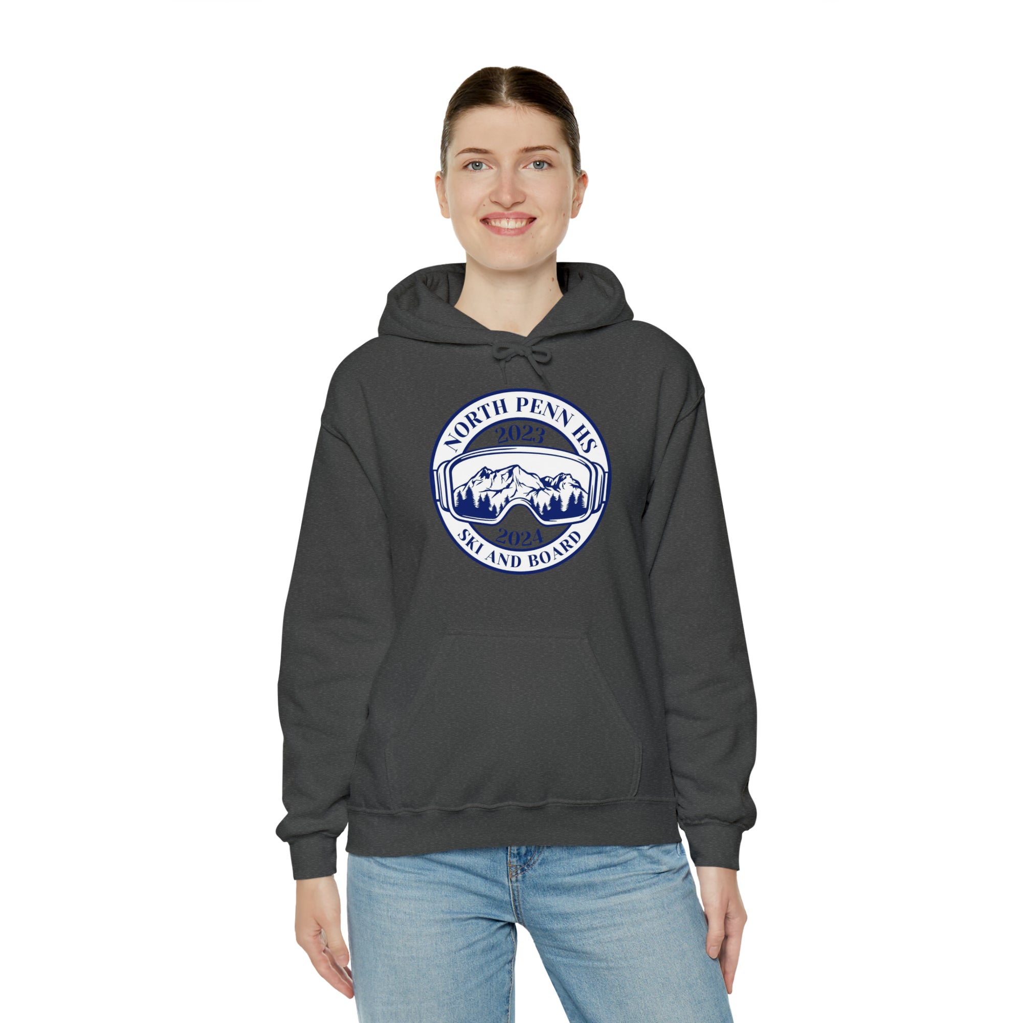 North Penn HS Ski &amp; Board Unisex Heavy Blend™ Hooded Sweatshirt