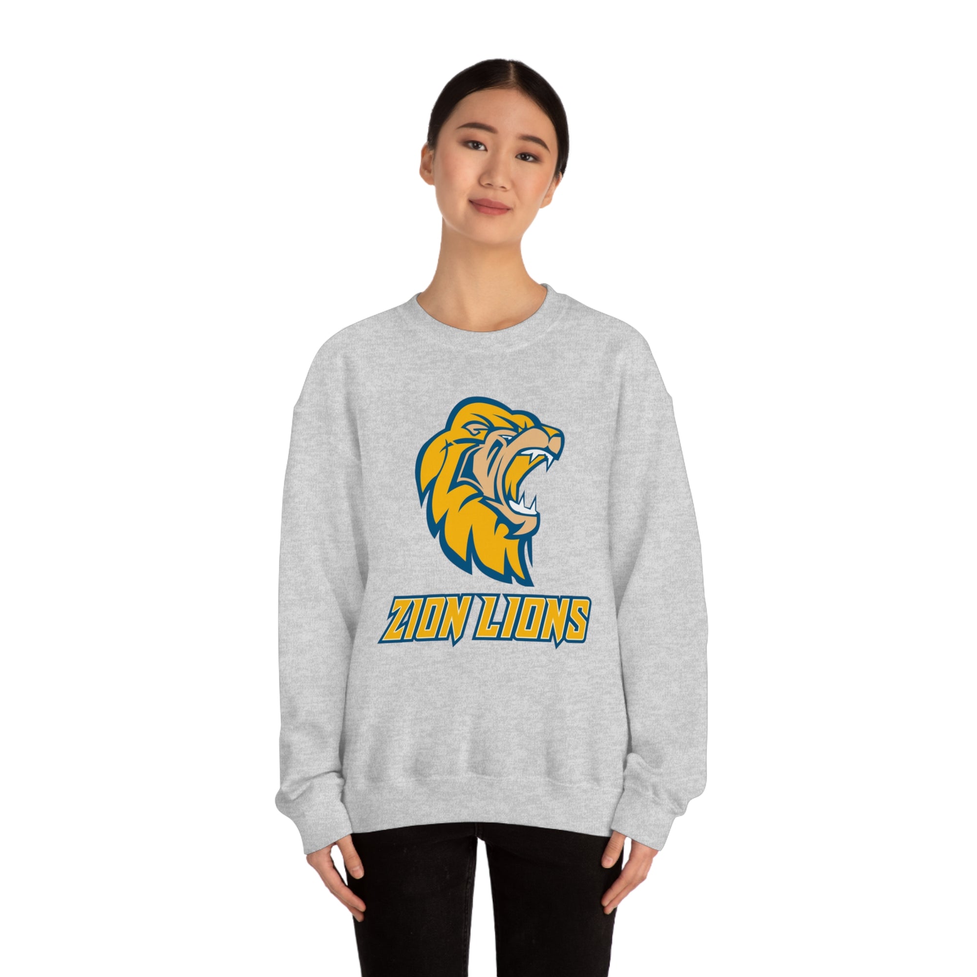 Zion Lions Crewneck Sweatshirts