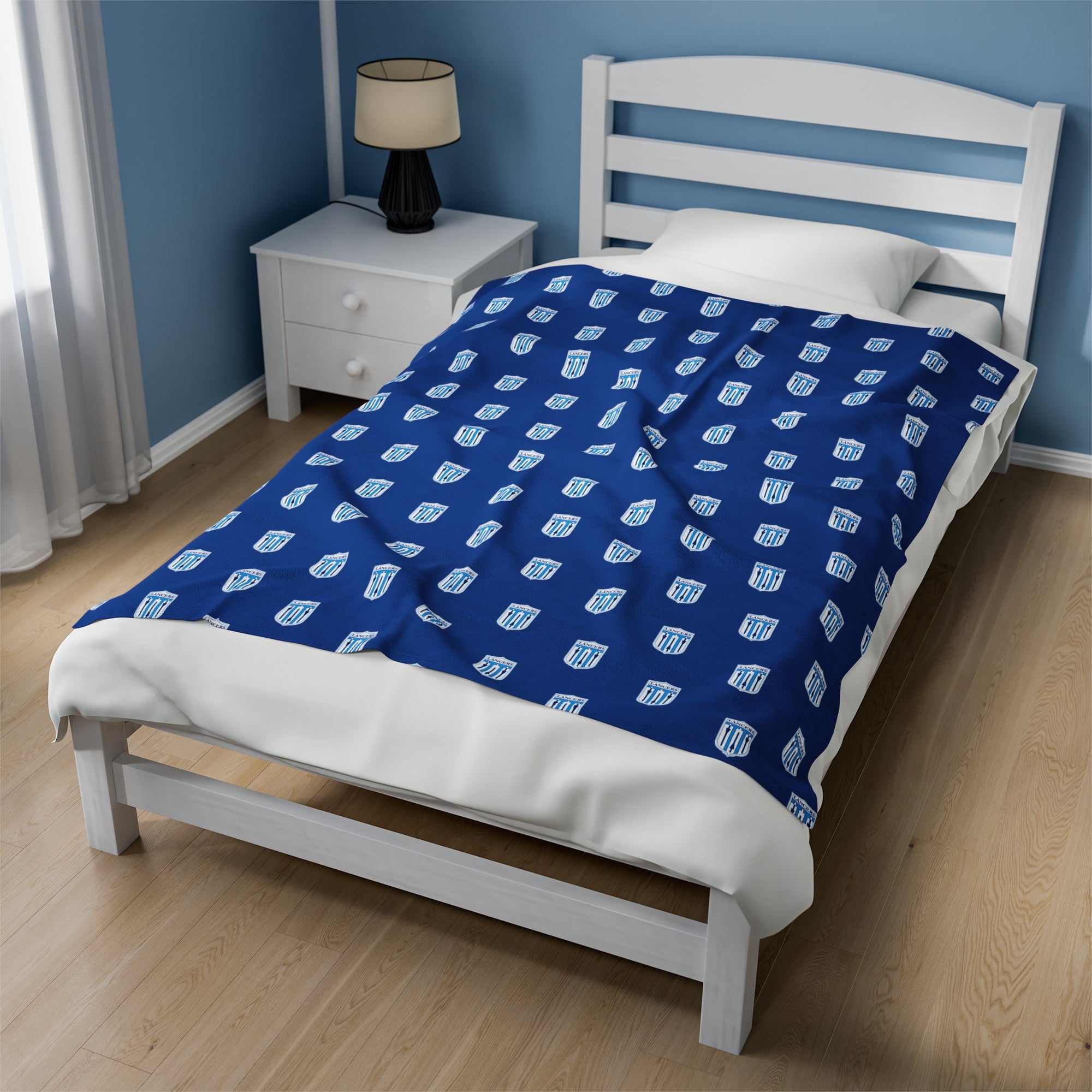 Lancers Velveteen Plush Blanket