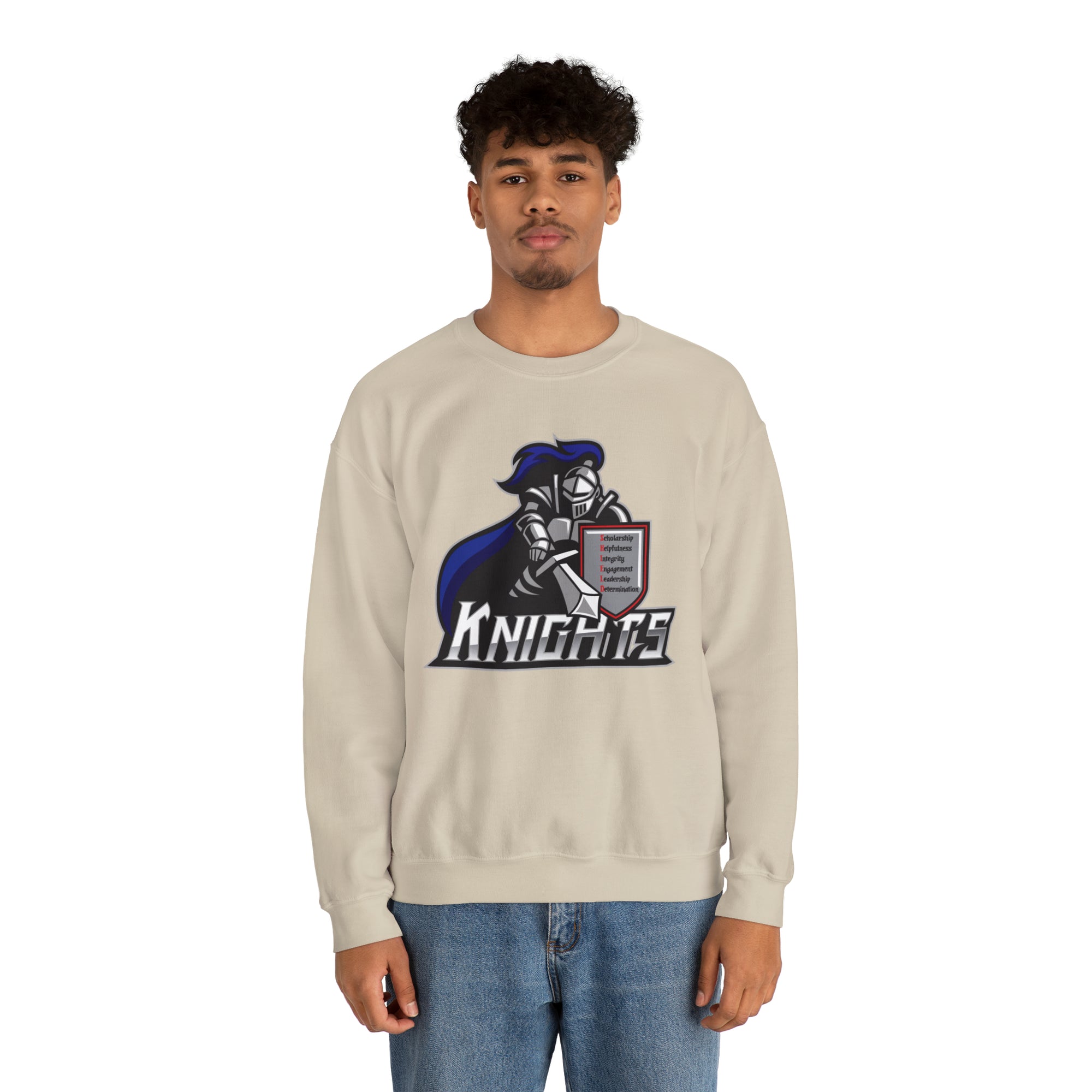 North Pole Middle School Crewneck Sweatshirts