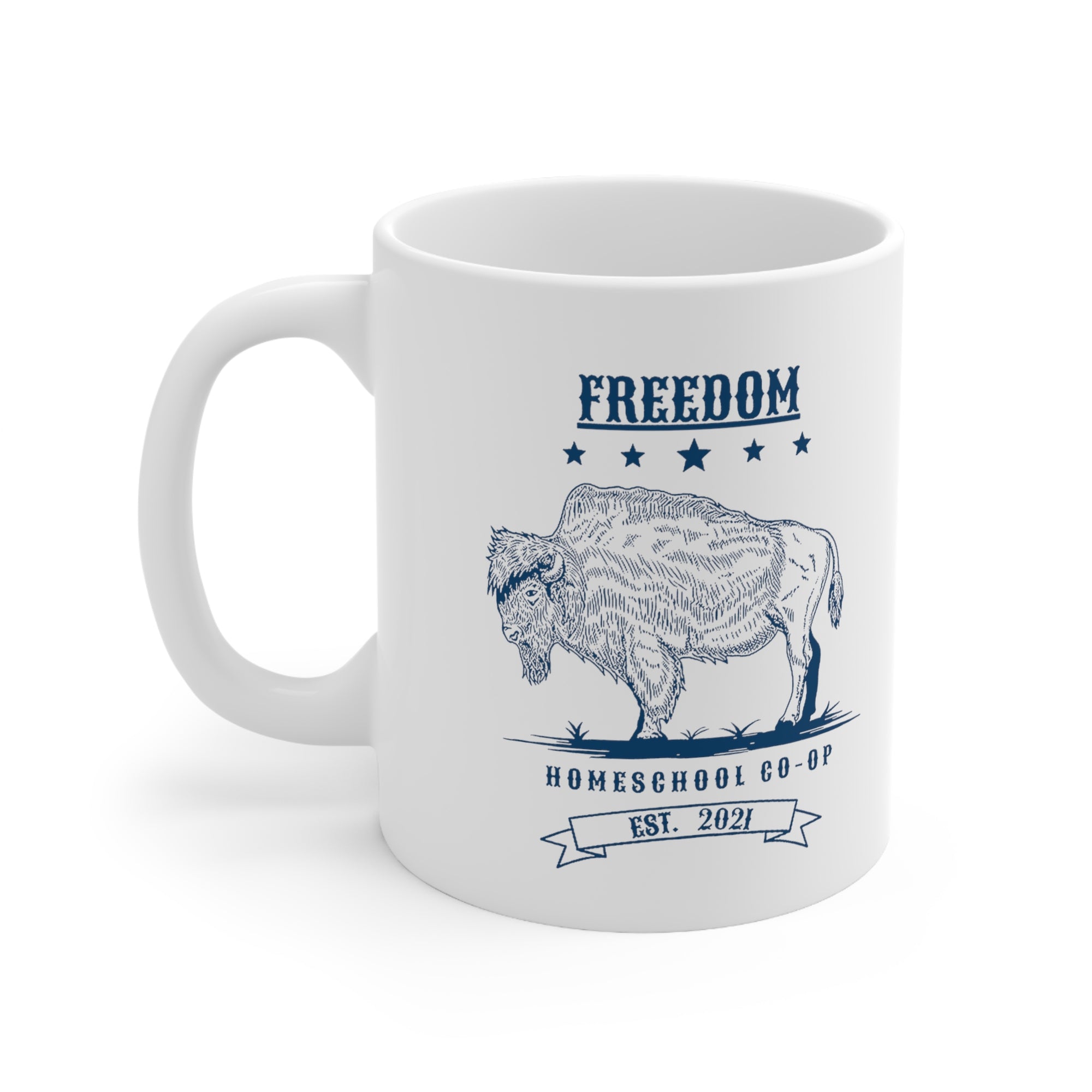 Freedom Homeschool Co-op Ceramic Mug 11oz