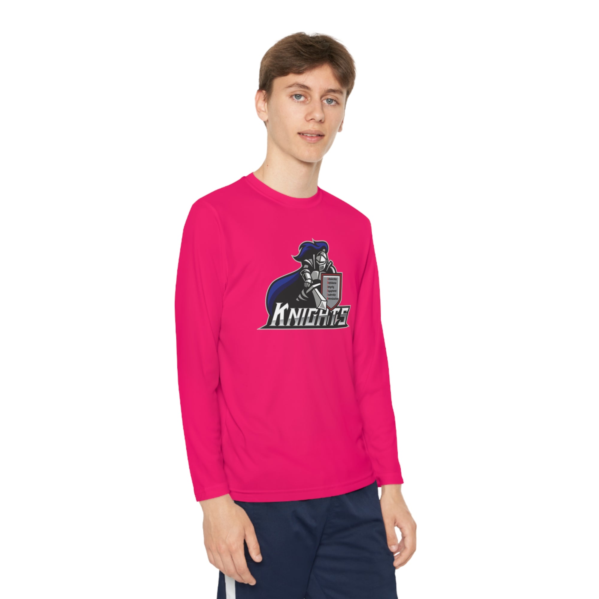 North Pole Middle School Long Sleeve Competitor Tee - YOUTH