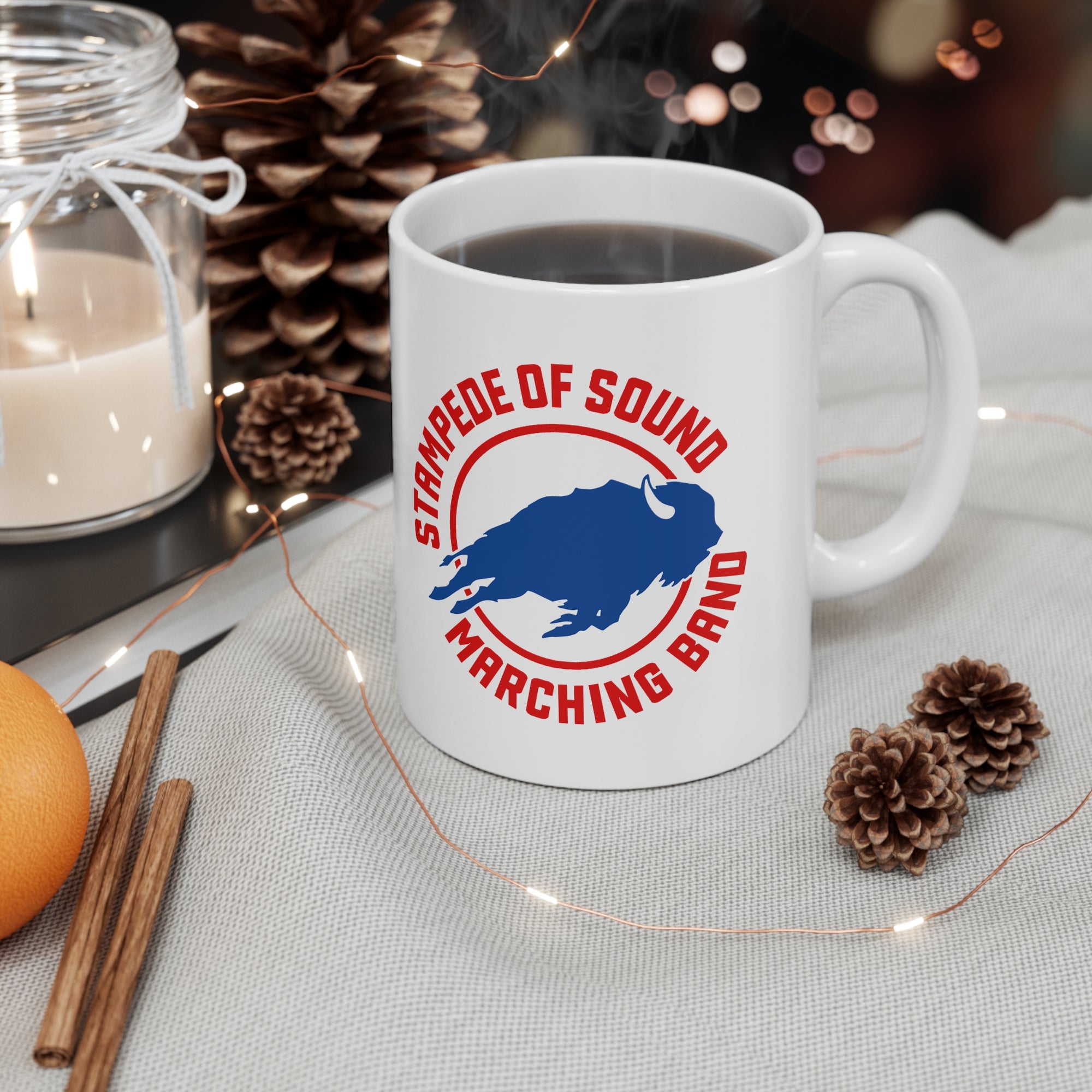 Stampede of Sound Ceramic Mug 11oz