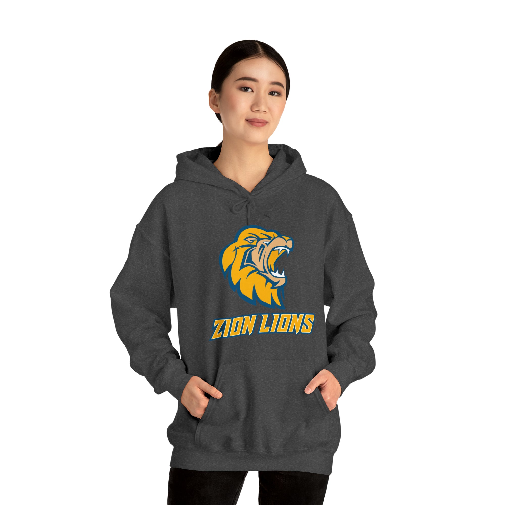 Zion Lions Unisex Heavy Blend™ Hooded Sweatshirt