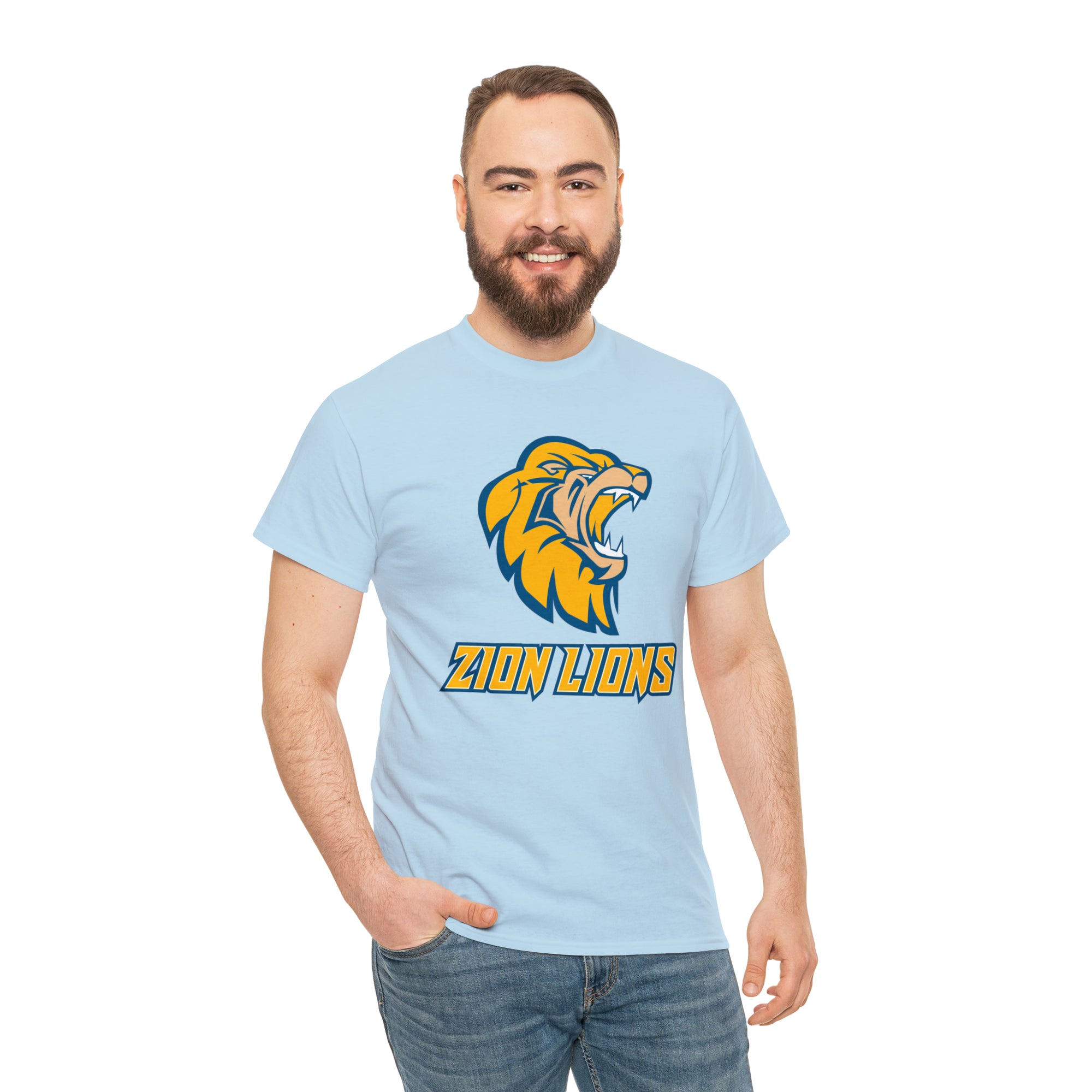 Zion Lions Unisex Heavy Cotton Tee