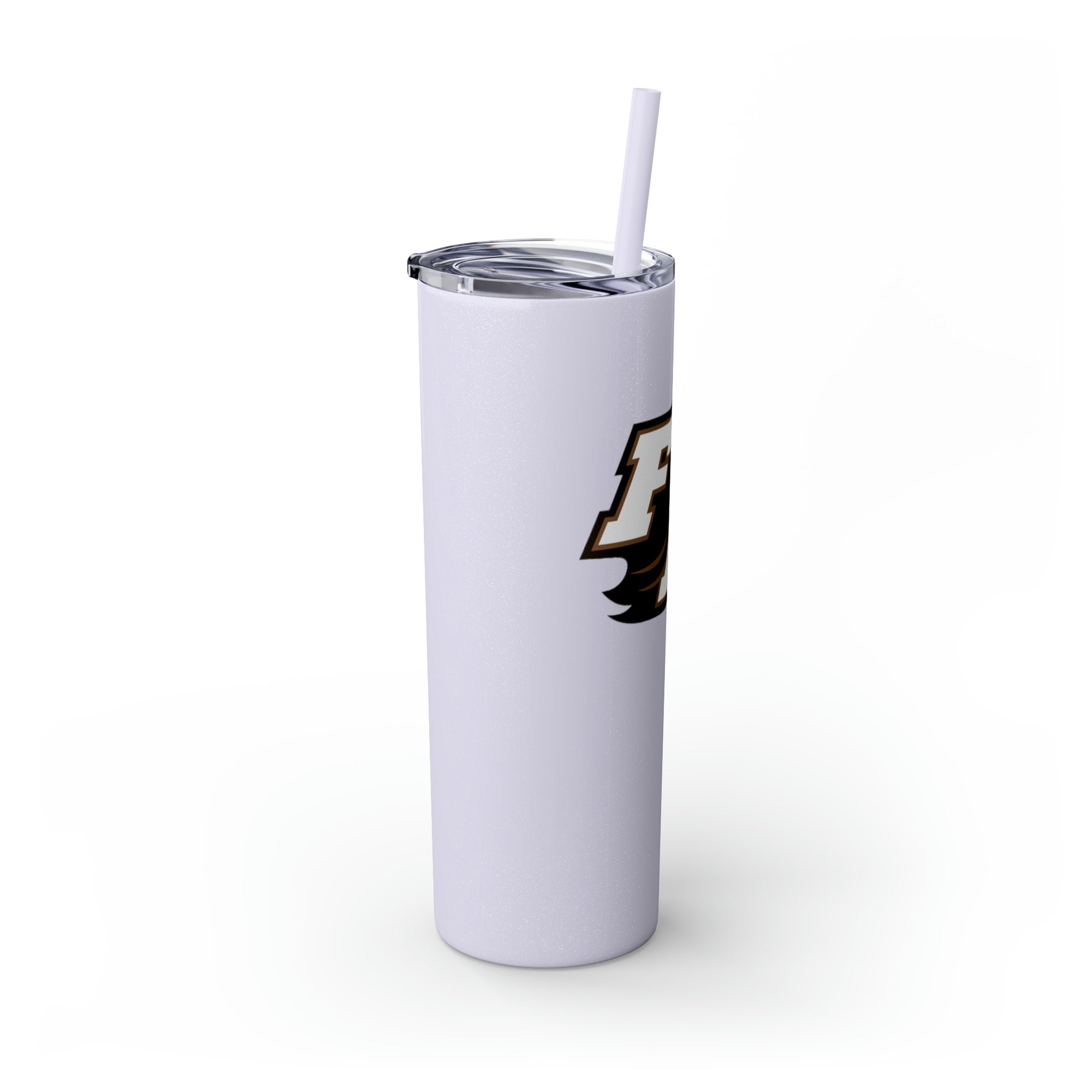 First Academy Drama Team Skinny Tumbler with Straw, 20oz