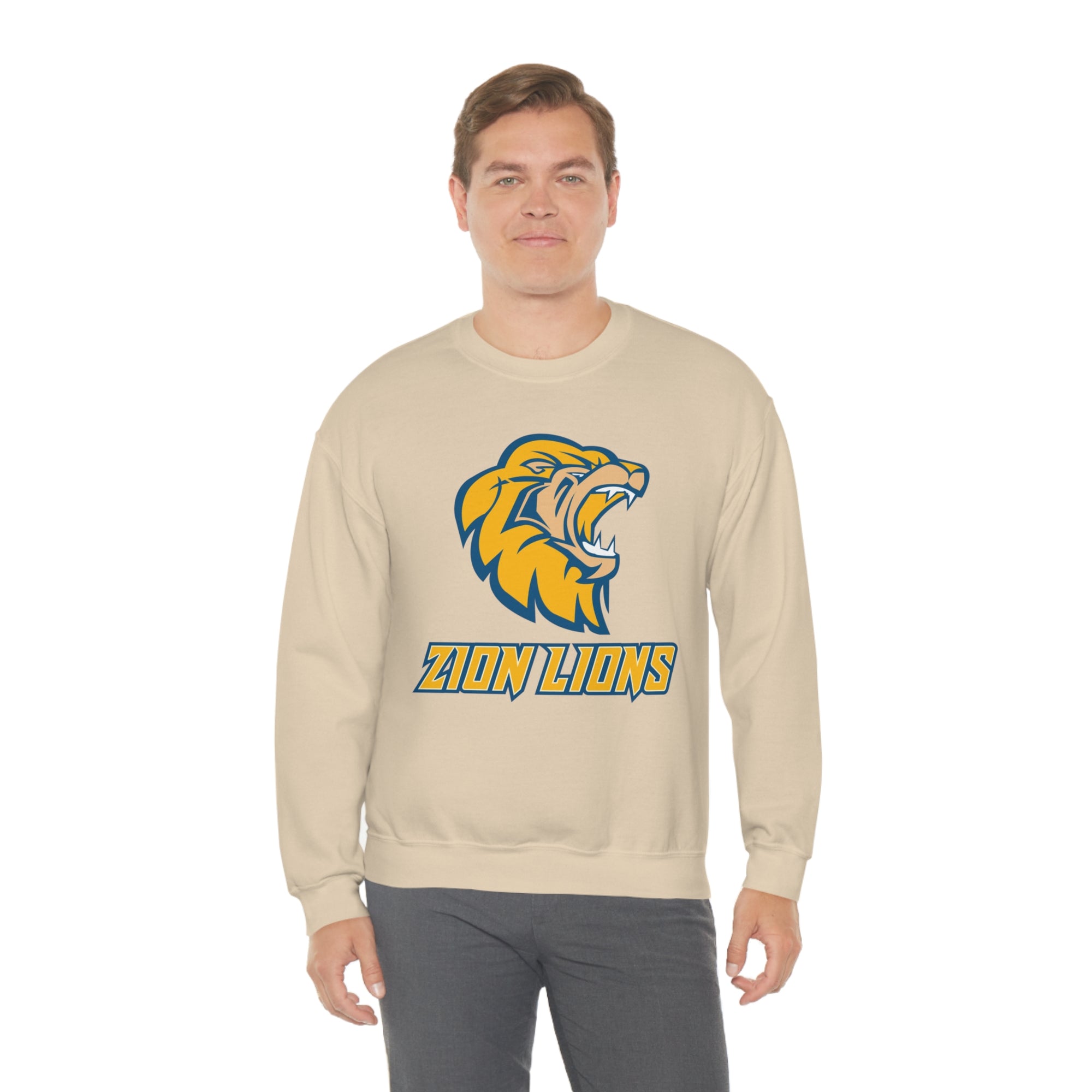 Zion Lions Crewneck Sweatshirts