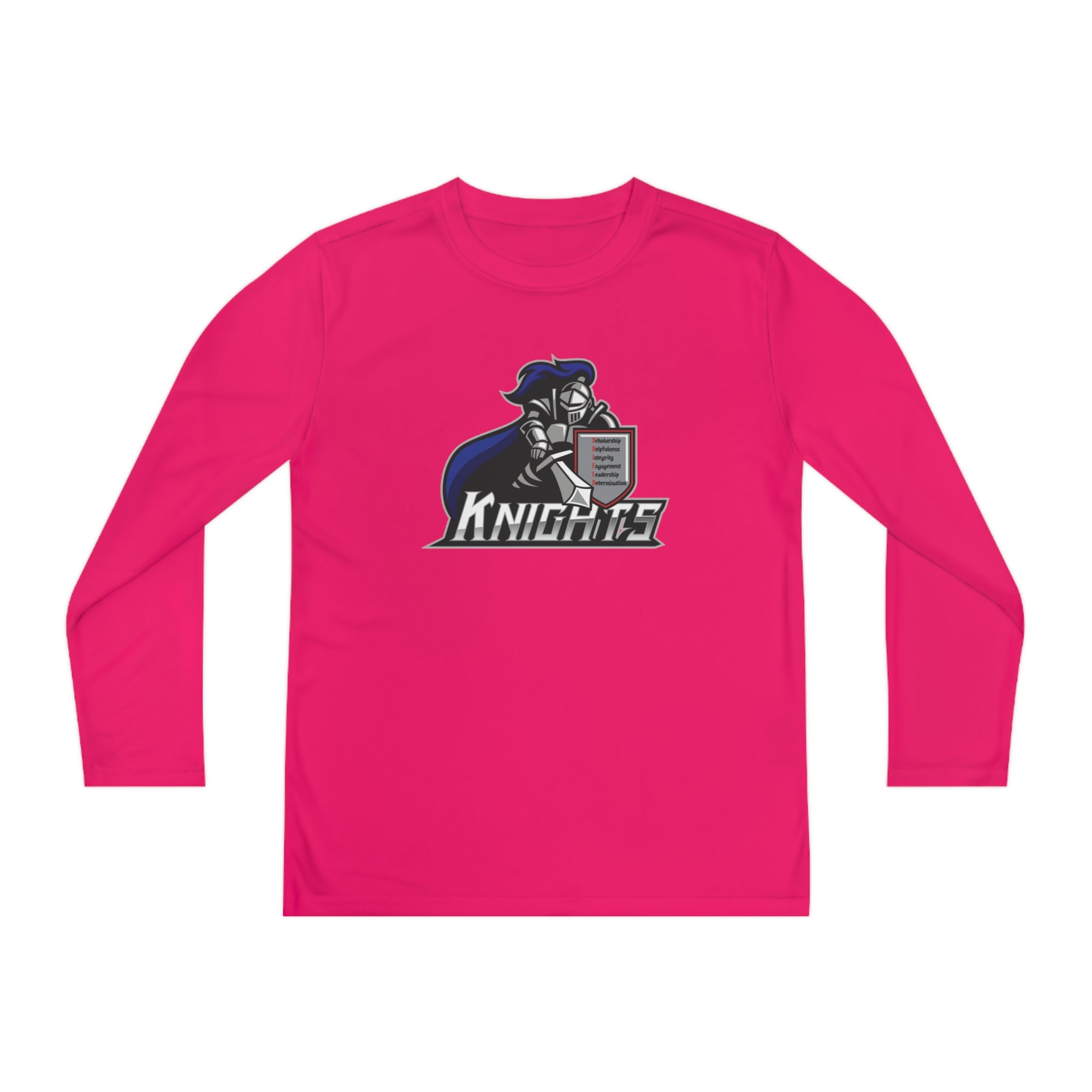 North Pole Middle School Long Sleeve Competitor Tee - YOUTH