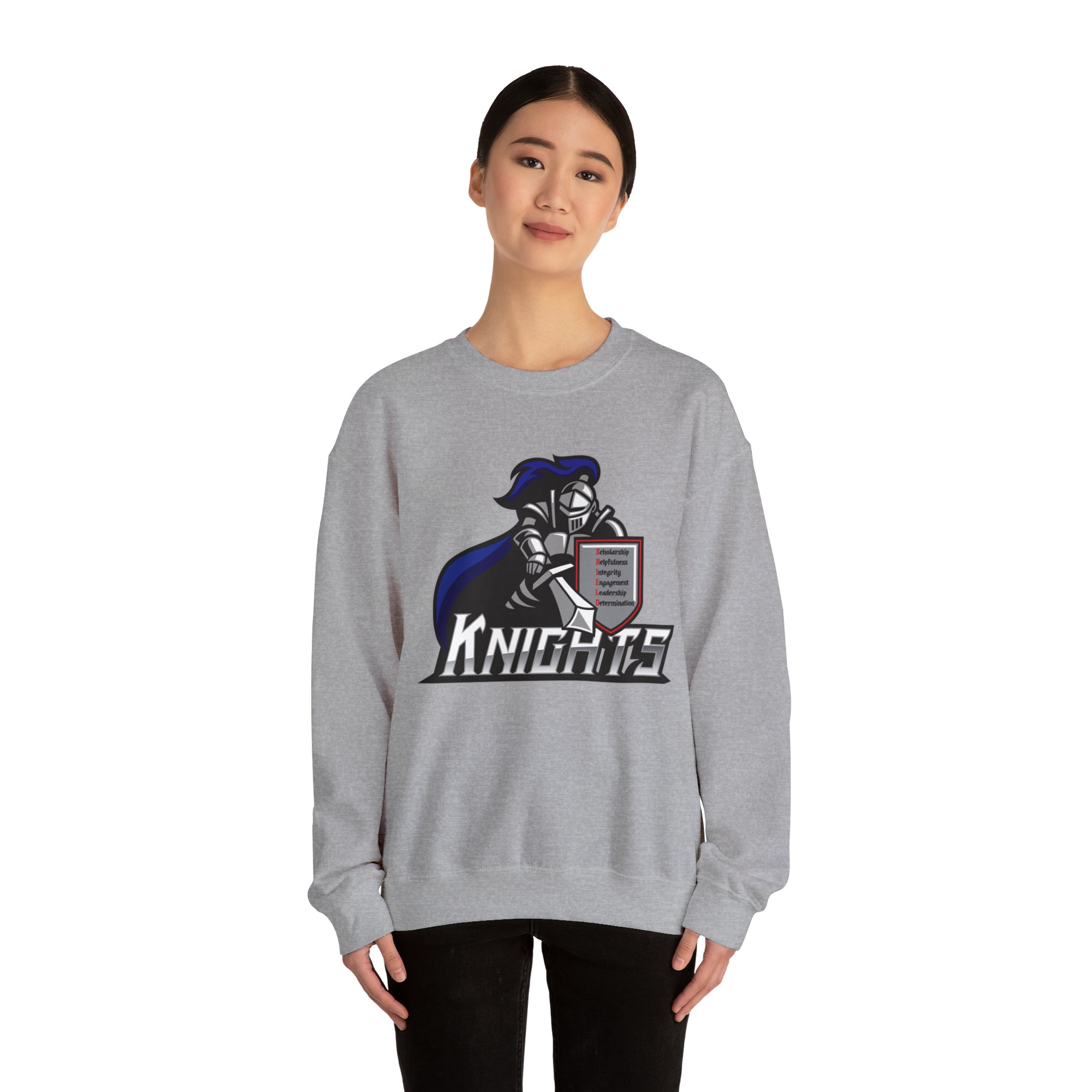 North Pole Middle School Crewneck Sweatshirts