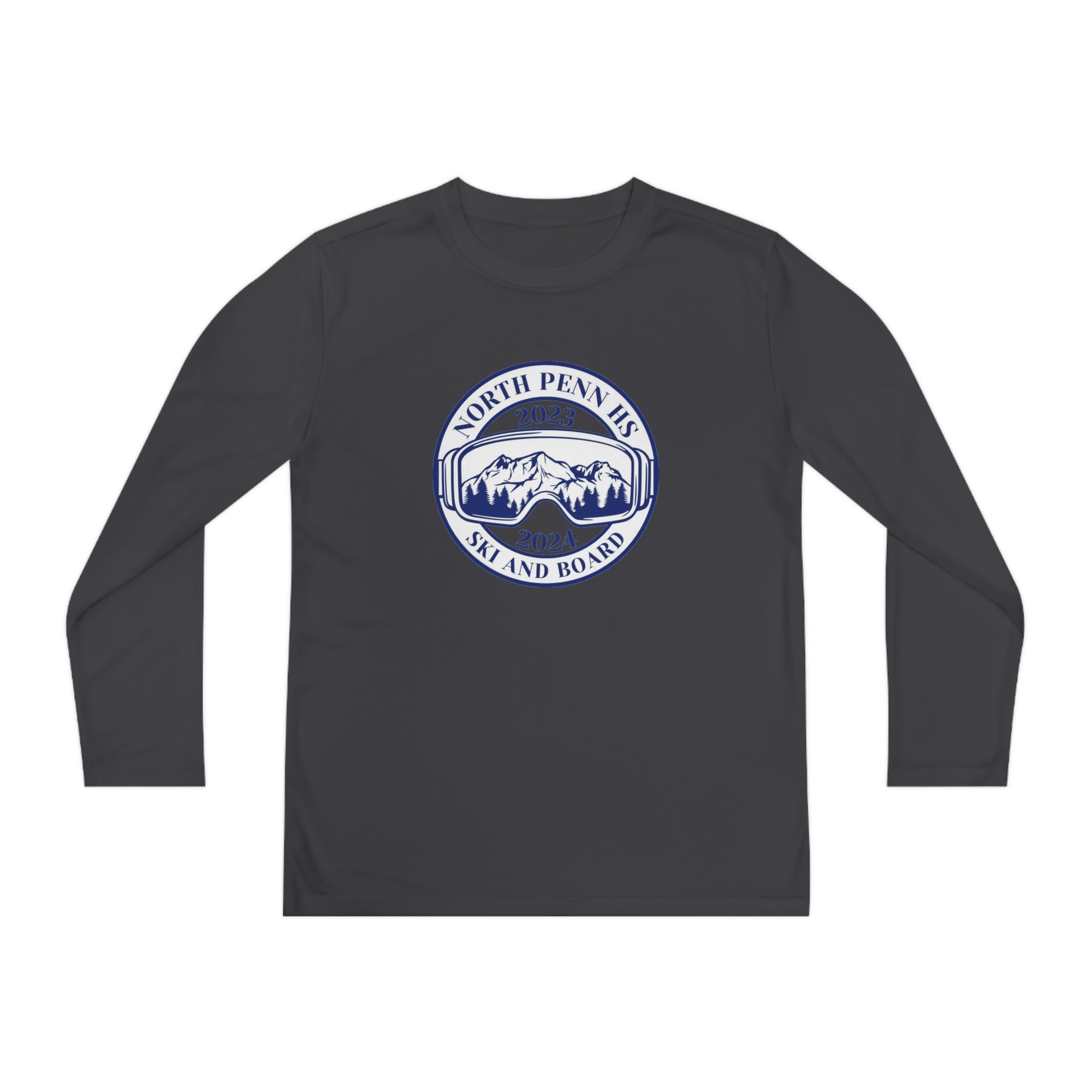 North Penn HS Ski &amp; Board youth Logo Long Sleeve Competitor Youth Tee