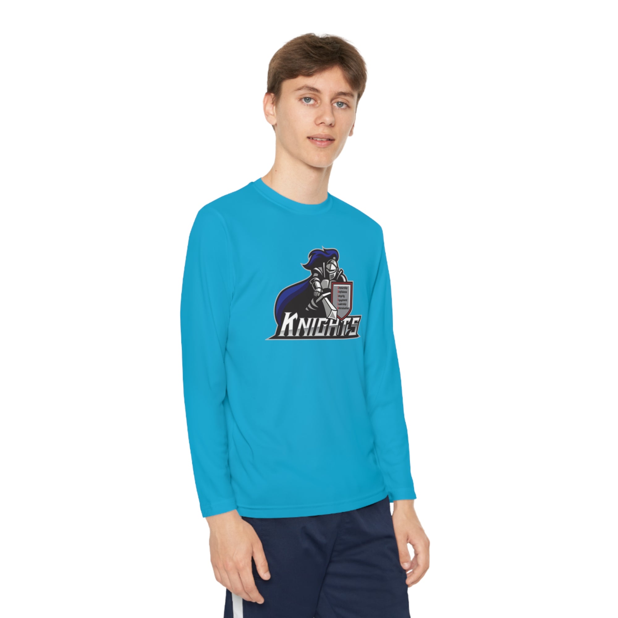 North Pole Middle School Long Sleeve Competitor Tee - YOUTH