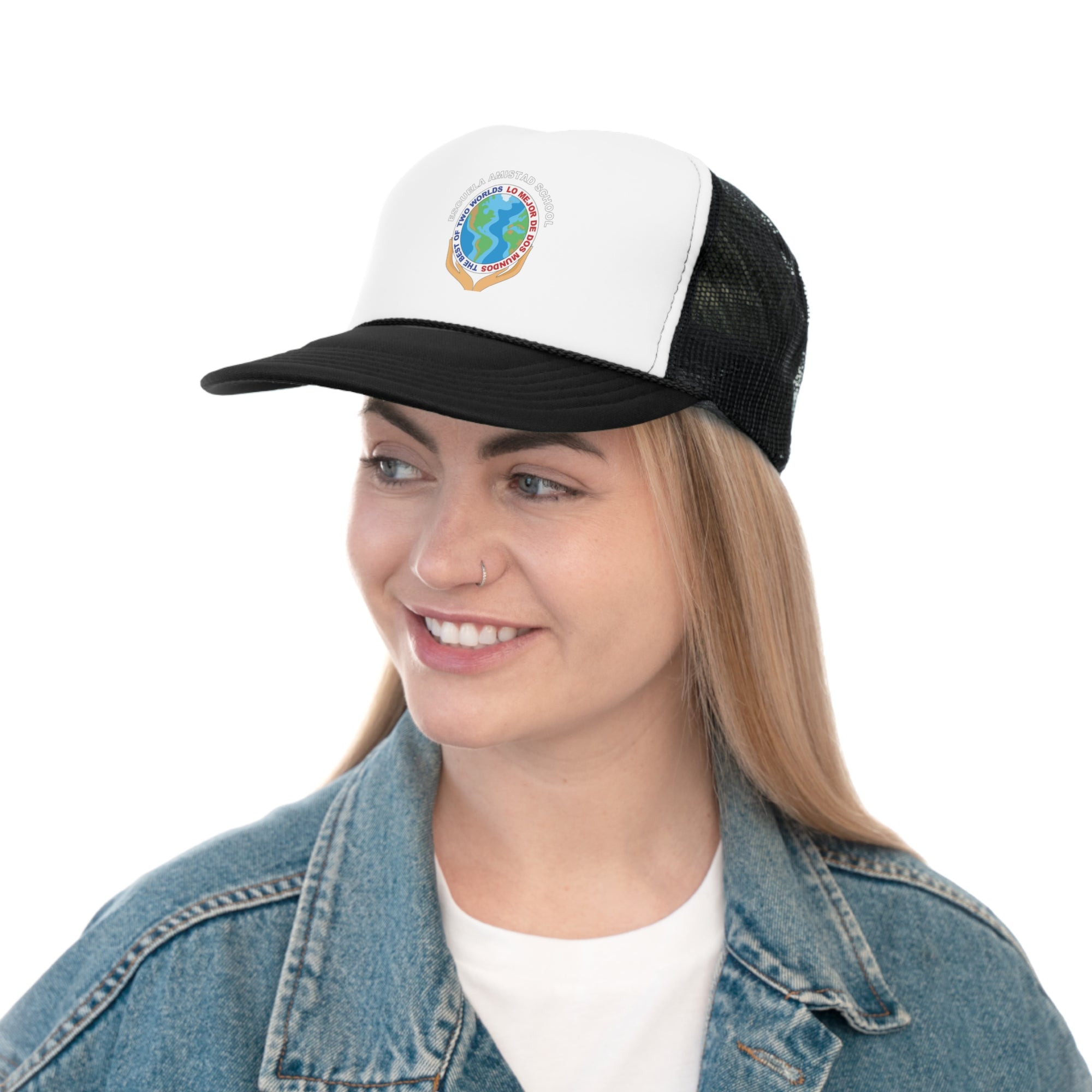 Escuela Amistad School Trucker Caps