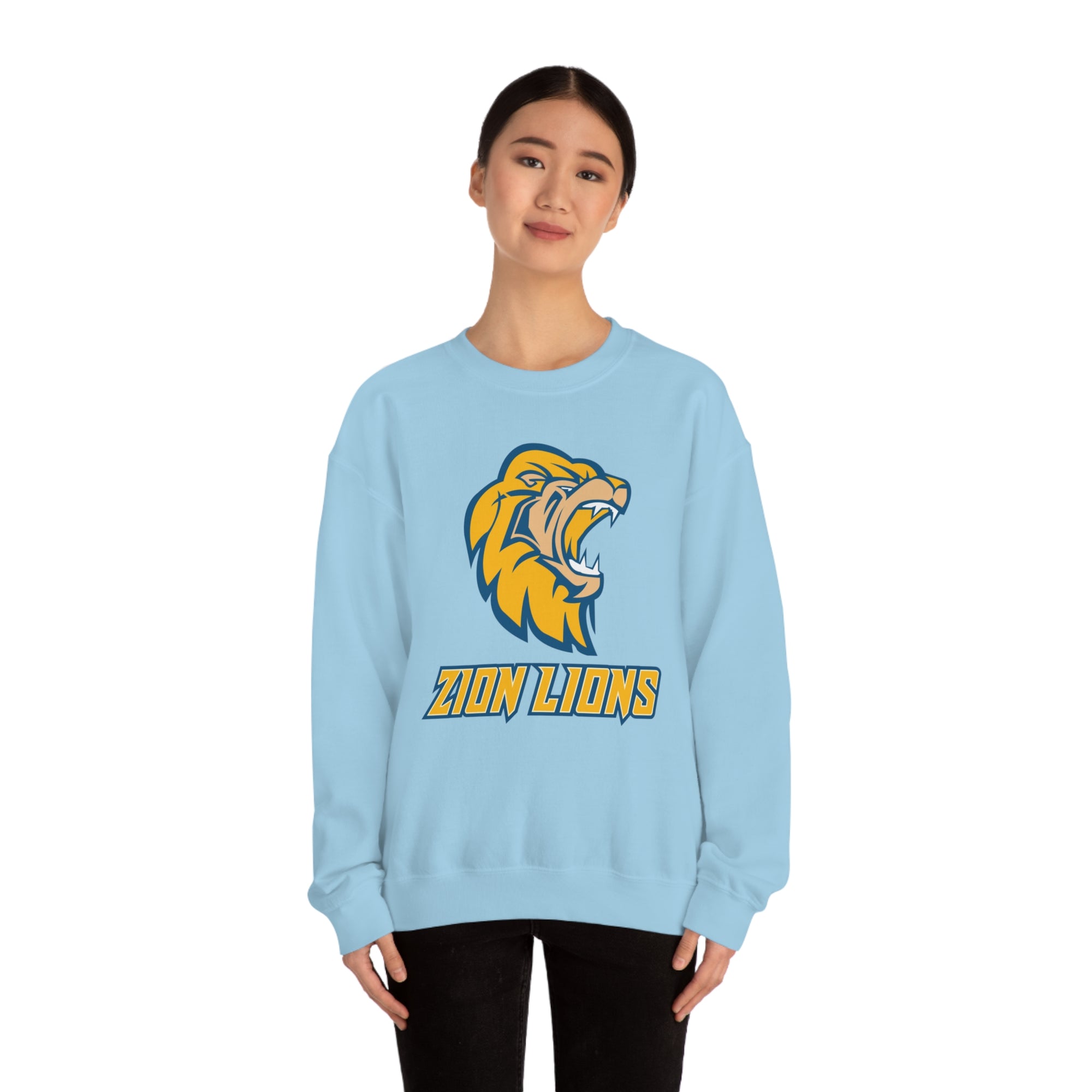 Zion Lions Crewneck Sweatshirts