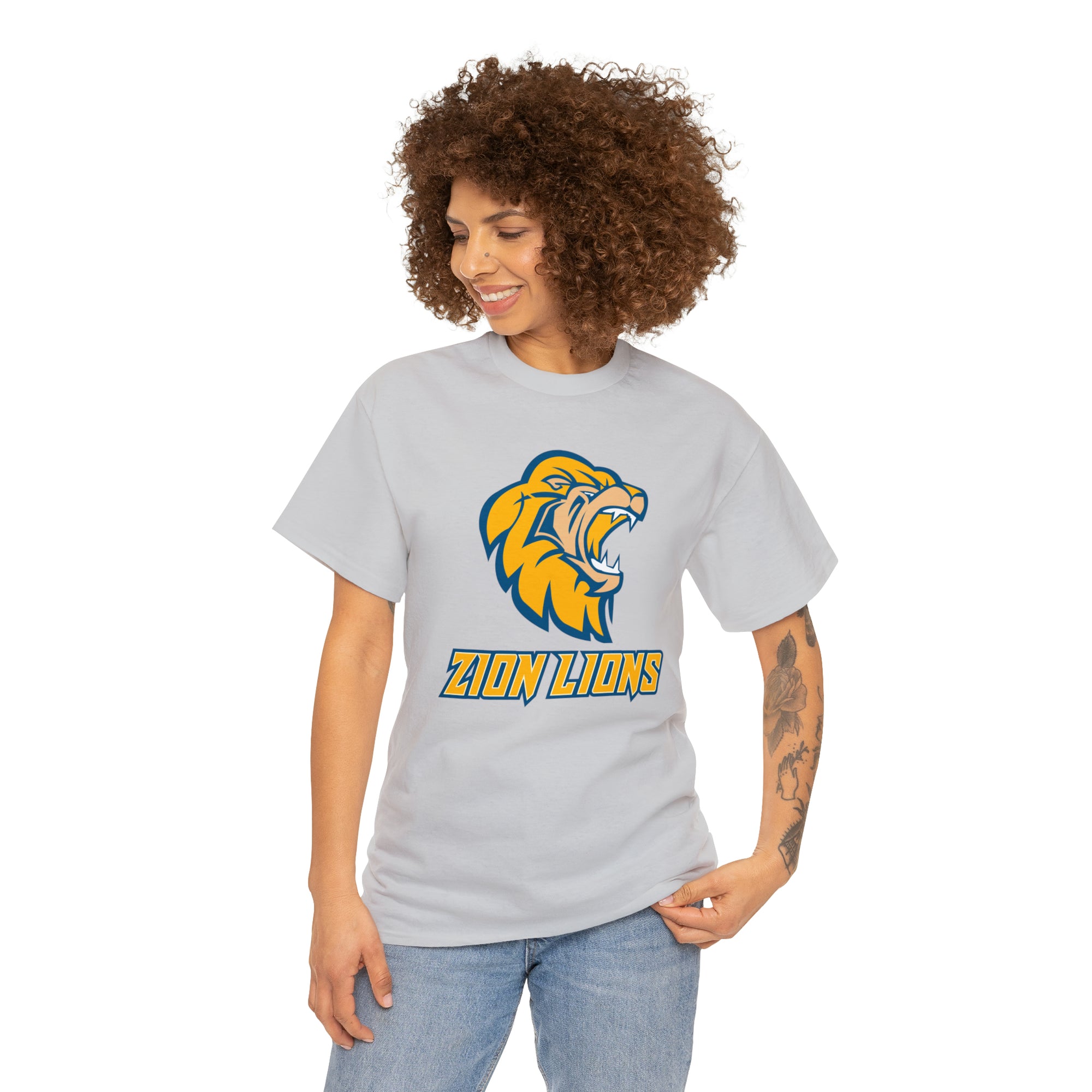 Zion Lions Unisex Heavy Cotton Tee