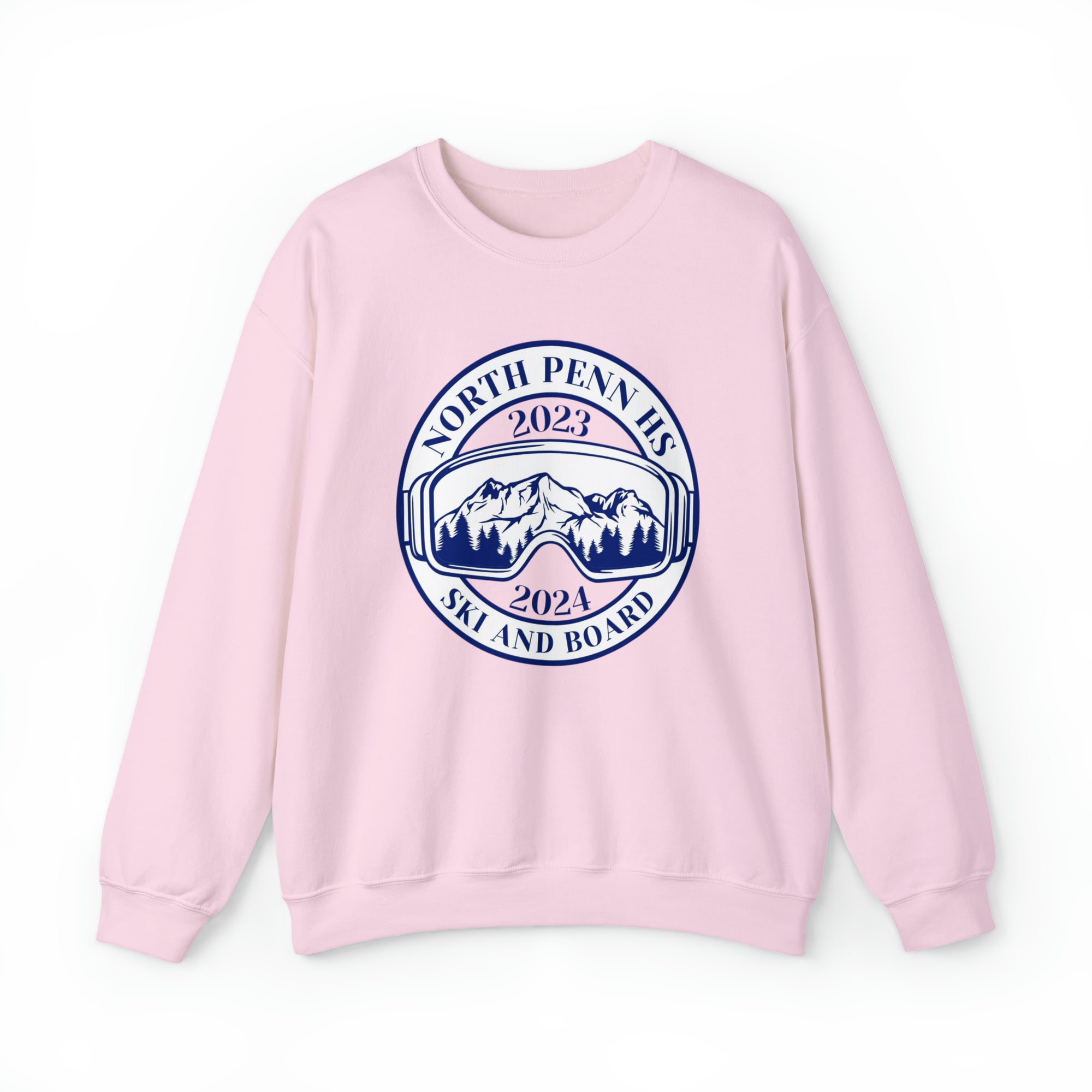 North Penn HS Ski &amp; Board Crewneck Sweatshirts