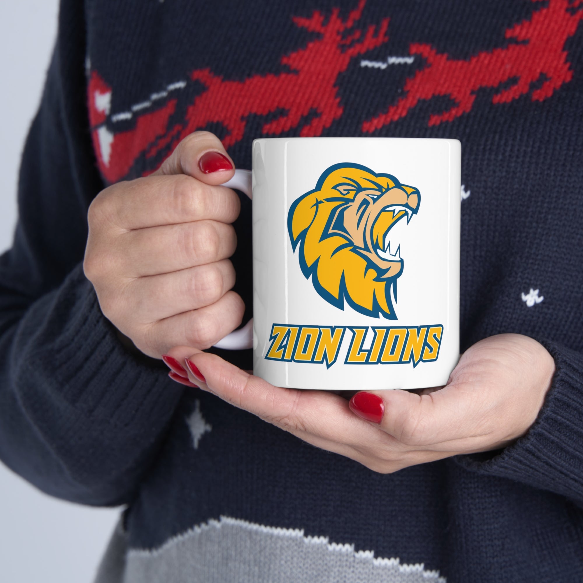 Zion Lions Ceramic Mug 11oz