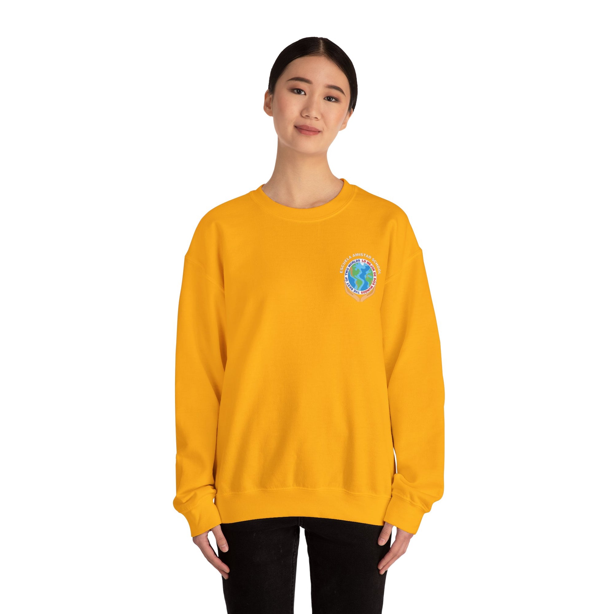 Escuela Amistad School Crewneck Sweatshirts