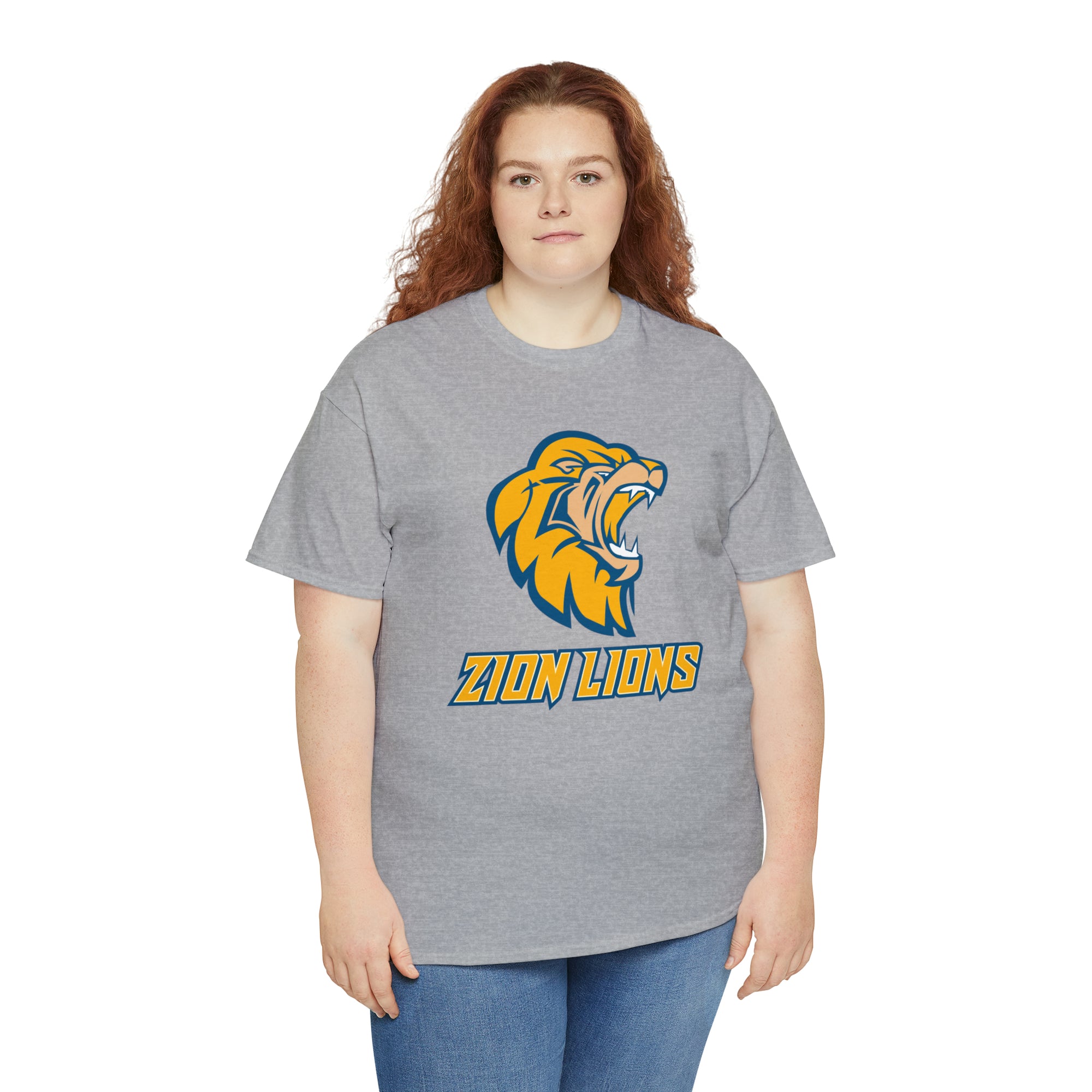 Zion Lions Unisex Heavy Cotton Tee