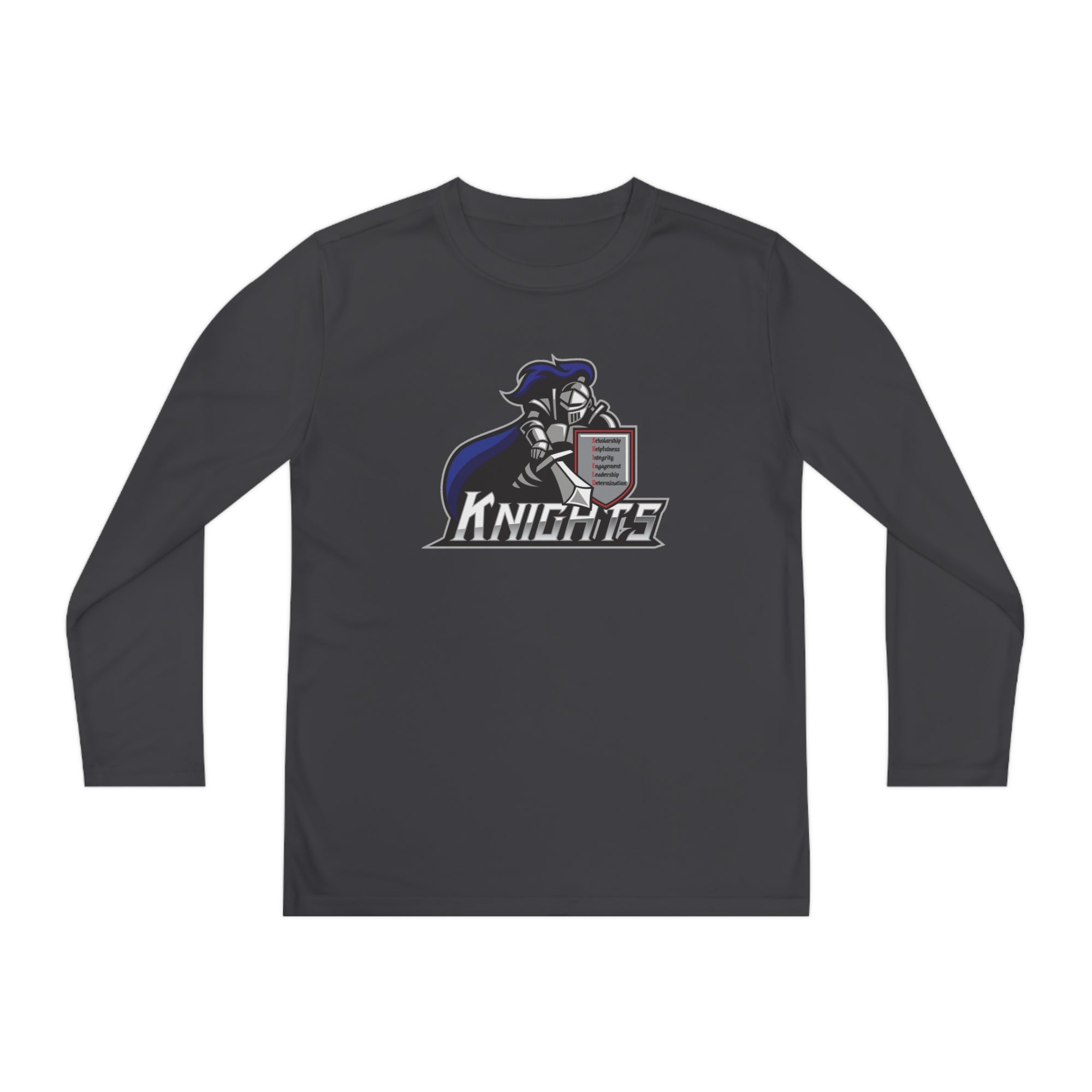 North Pole Middle School Long Sleeve Competitor Tee - YOUTH