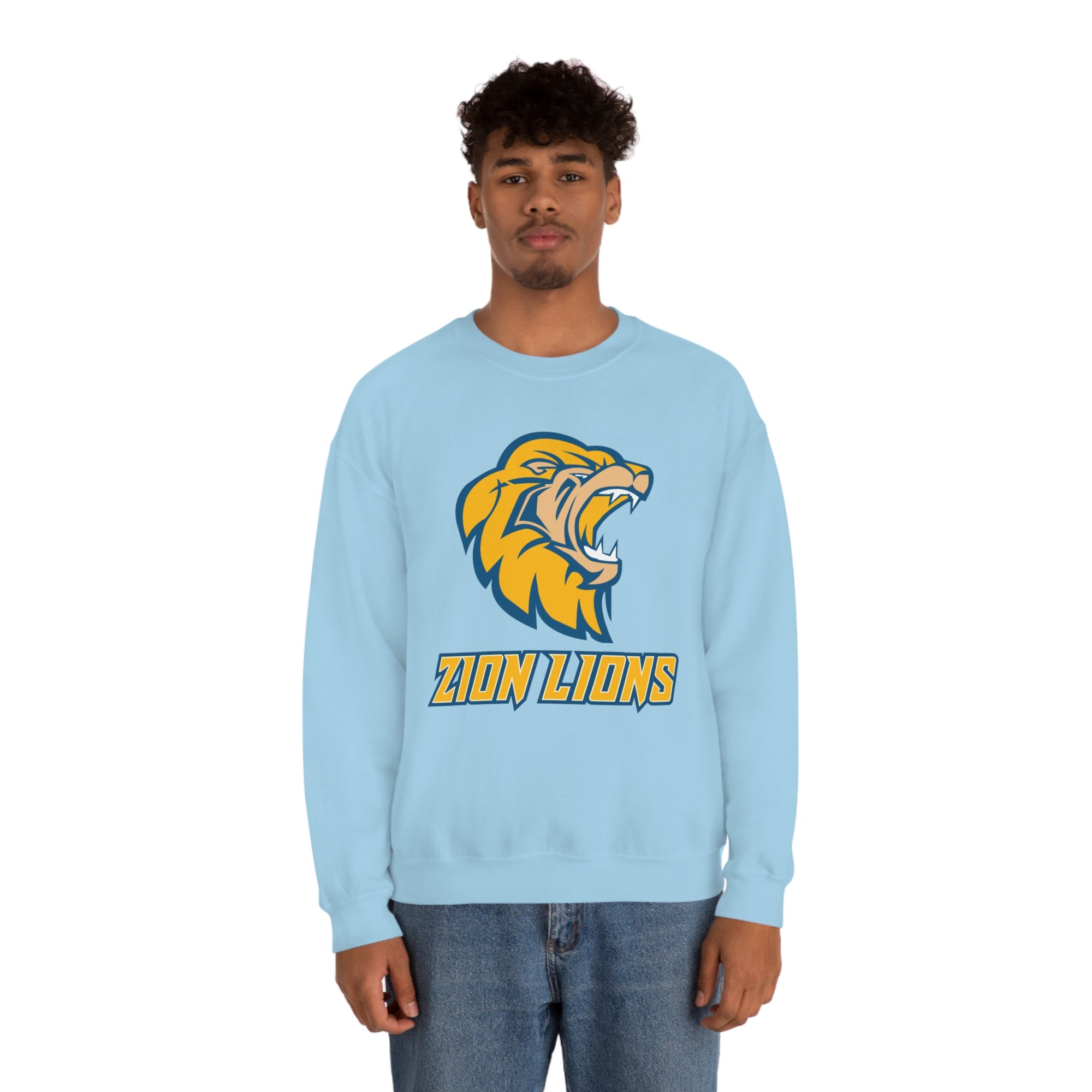 Zion Lions Crewneck Sweatshirts