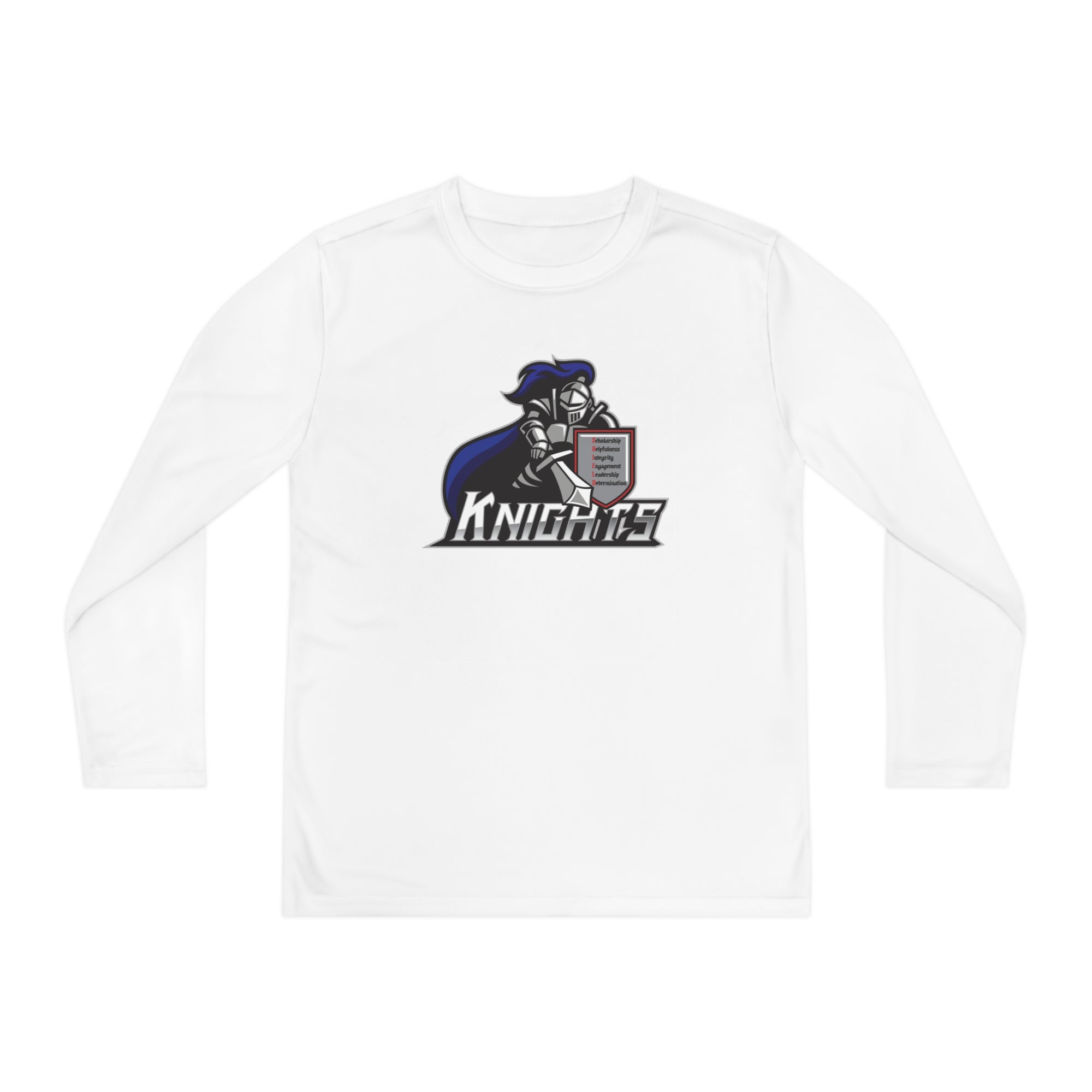 North Pole Middle School Long Sleeve Competitor Tee - YOUTH