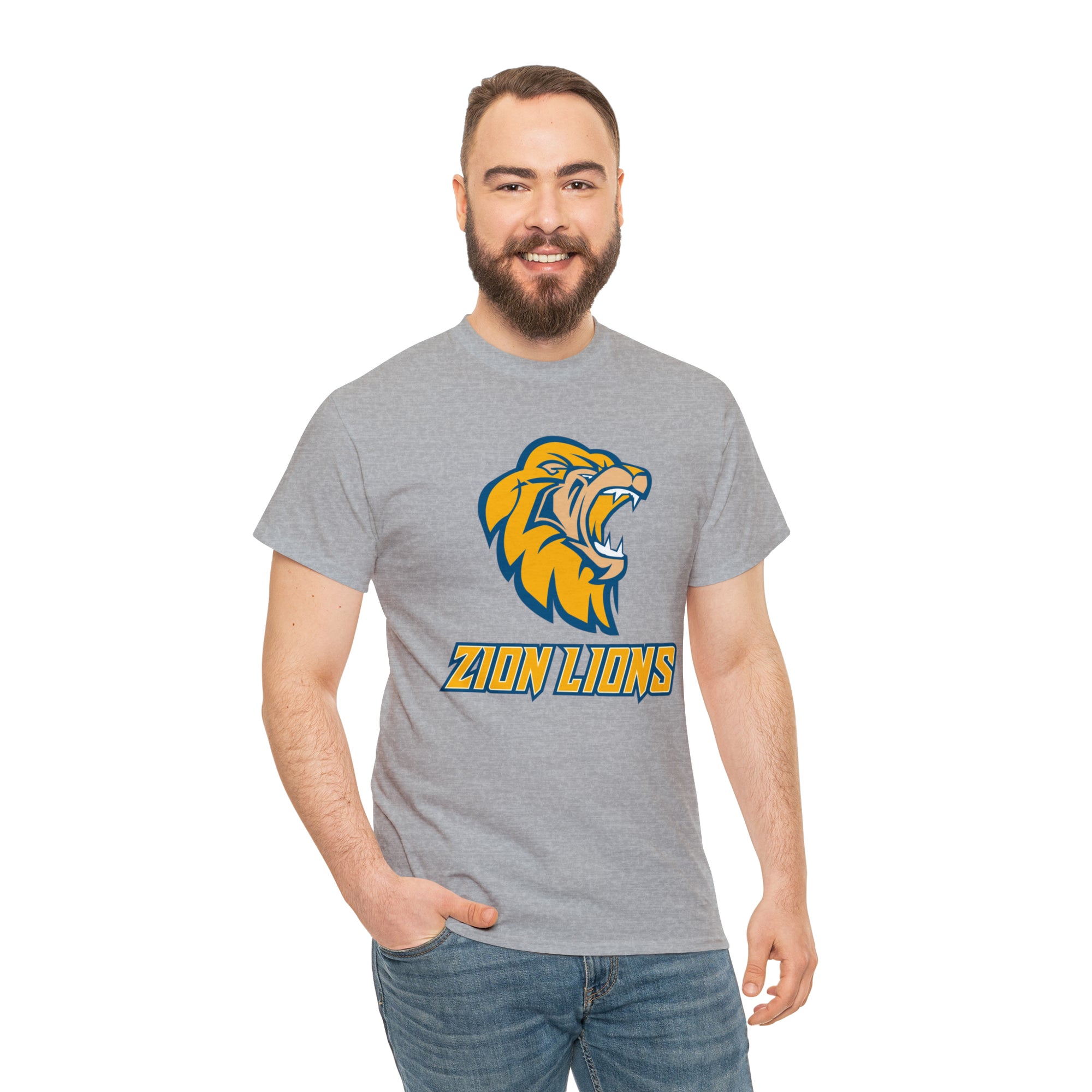 Zion Lions Unisex Heavy Cotton Tee