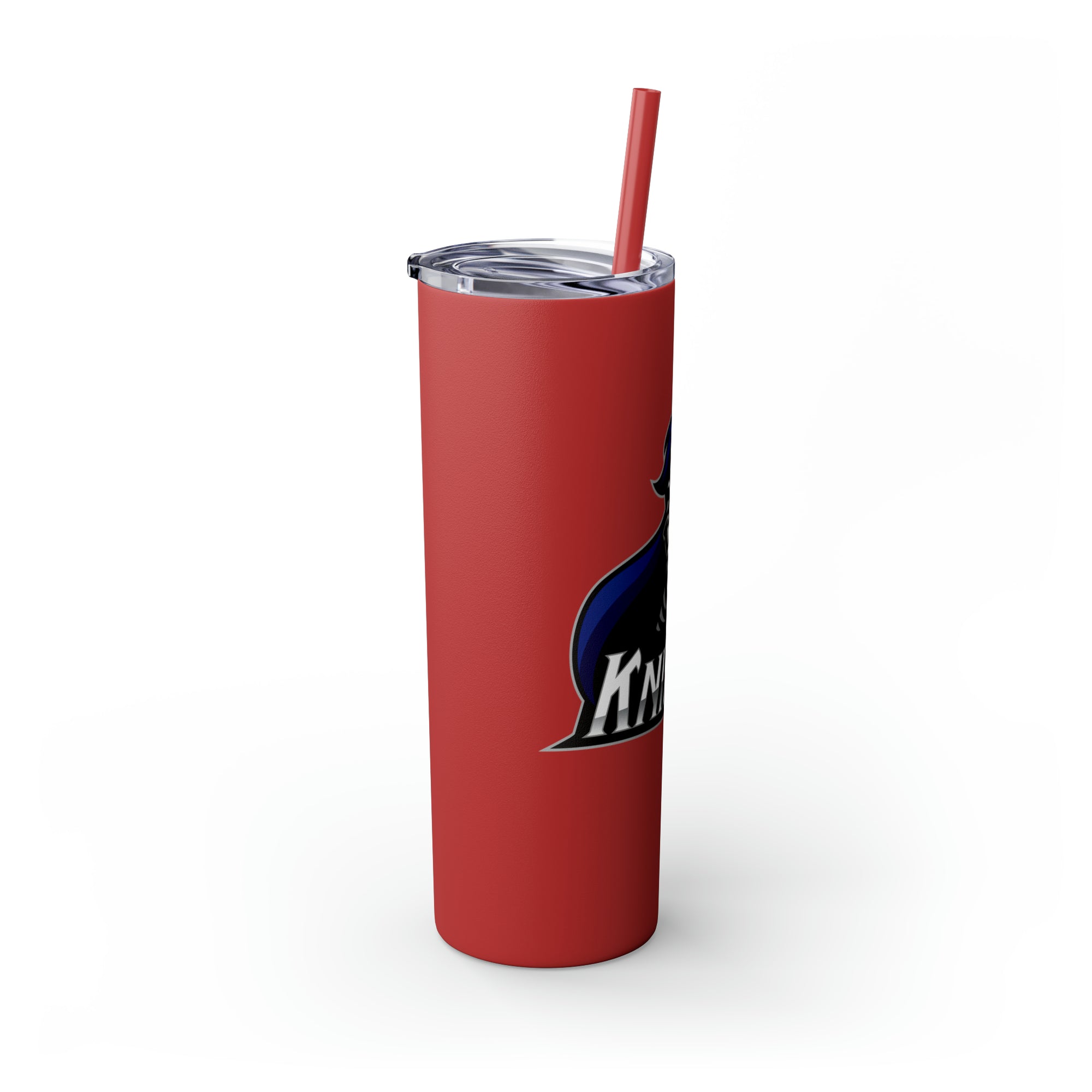 North Pole Middle School Skinny Tumbler with Straw, 20oz