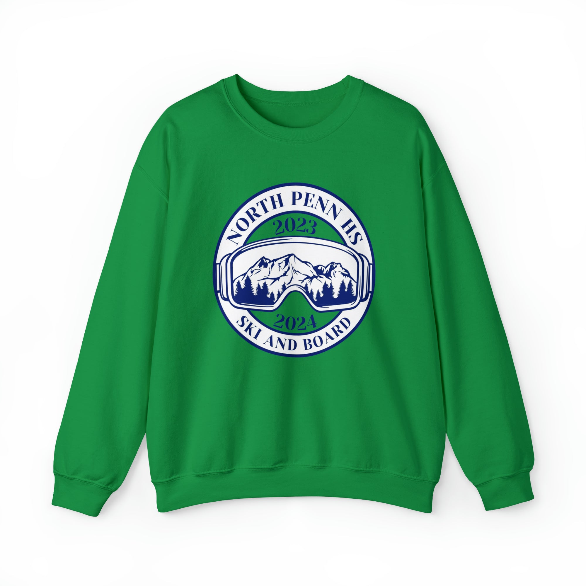North Penn HS Ski &amp; Board Crewneck Sweatshirts