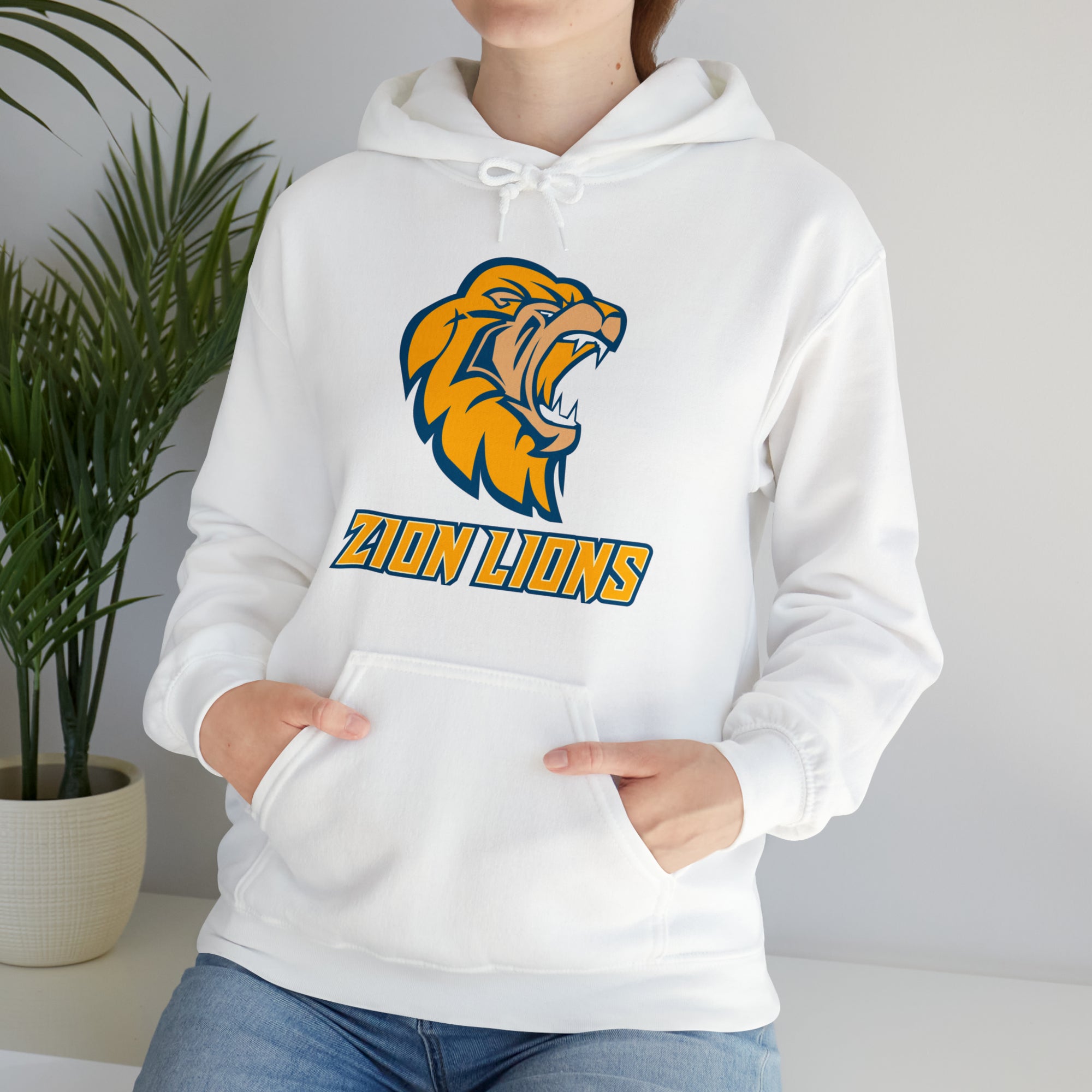 Zion Lions Unisex Heavy Blend™ Hooded Sweatshirt