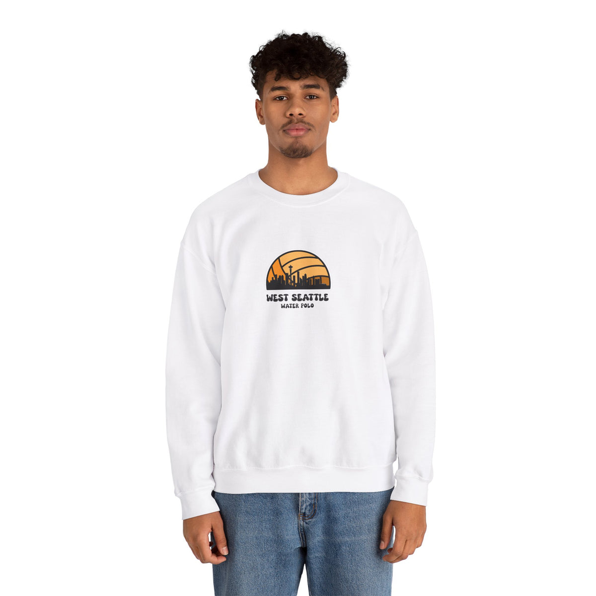 West Seattle Water Polo Heavy Blend™ Crewneck Sweatshirt